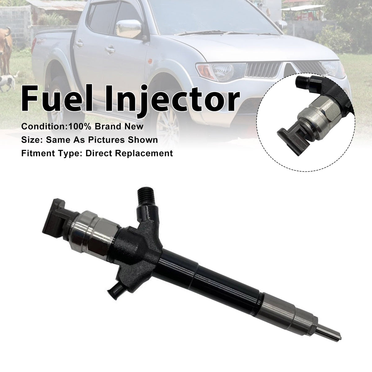2006-2008 Pour Mitsubishi Triton ML/MN 3.2 1 pièce Injecteur de carburant 095000-5760