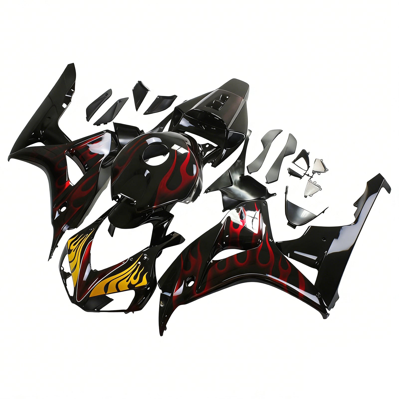 Kit de carénage par injection, carrosserie en plastique ABS, adapté à la Honda CBR1000RR 2006-2007
