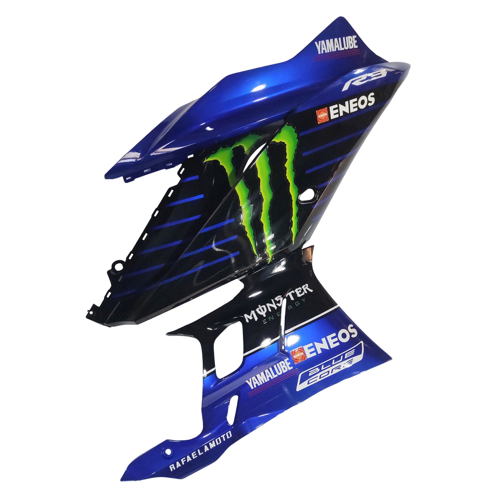 Injektiotapapakkaus, ABS-muovinen kori Yamaha YZF R3 R25 2022-2024