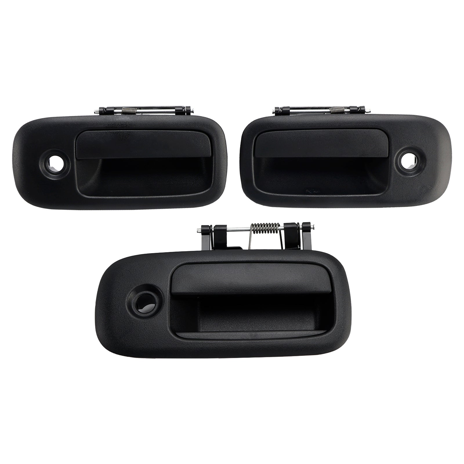 Set di 3 maniglie per porte anteriori esterne per Chevrolet Express 1500 2500 1996-2009