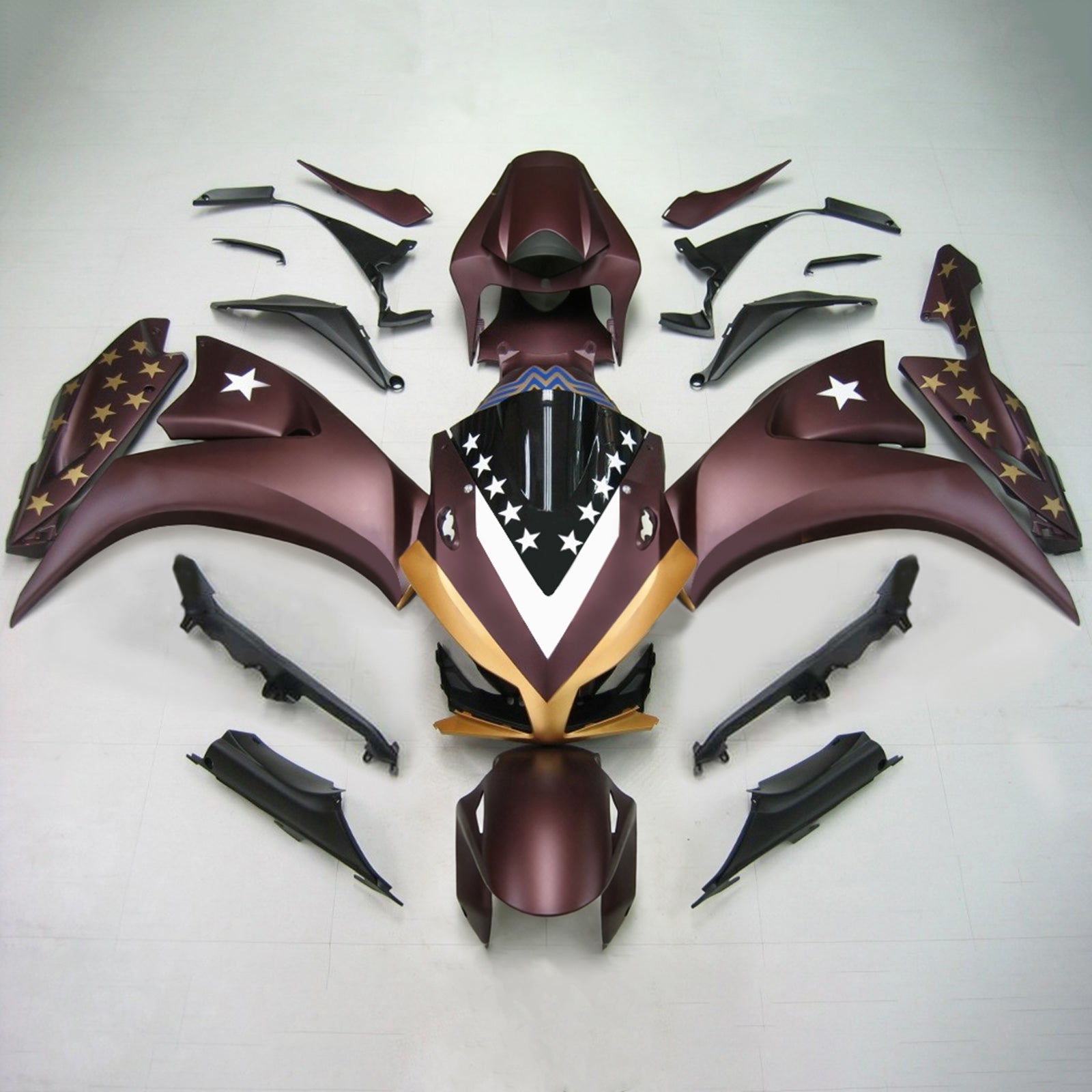 Kit de carénage par injection, carrosserie en plastique ABS pour Honda CBR1000RR 2012-2016