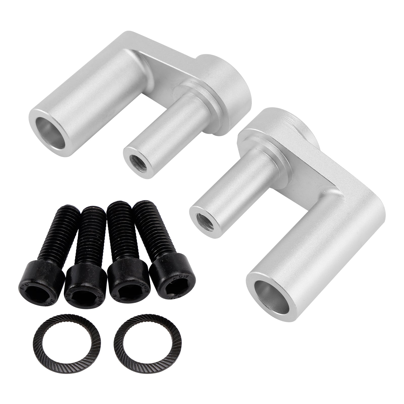 SPESSORI RIALZI RISER MANUBRIO SREBRNY DO BMW R1200RT R1250RT 2014-2024