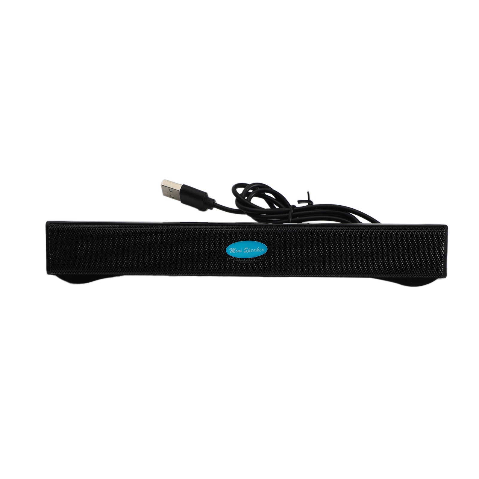100HZ Wired USB Computer Haut-parleurs Stereo Sound Bar pour PC Laptop Noir