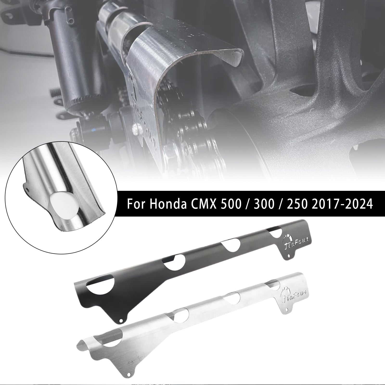 Protecteur de protection de chaîne CM CMX pour Honda Rebel CL 250 300 500 CM 2017-2024