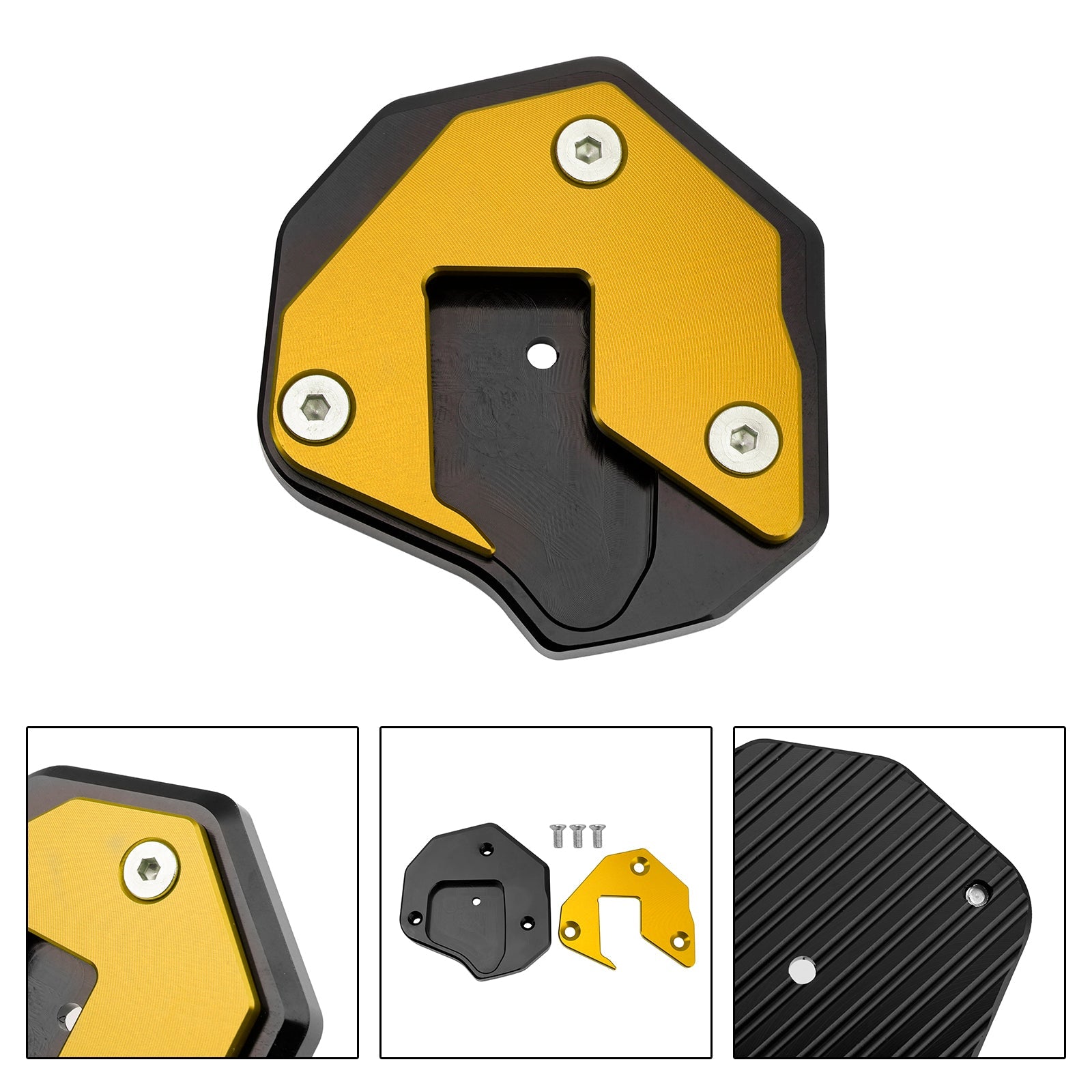 Plaque de protection de béquille latérale pour Suzuki GSXR1300R (2008-2020)