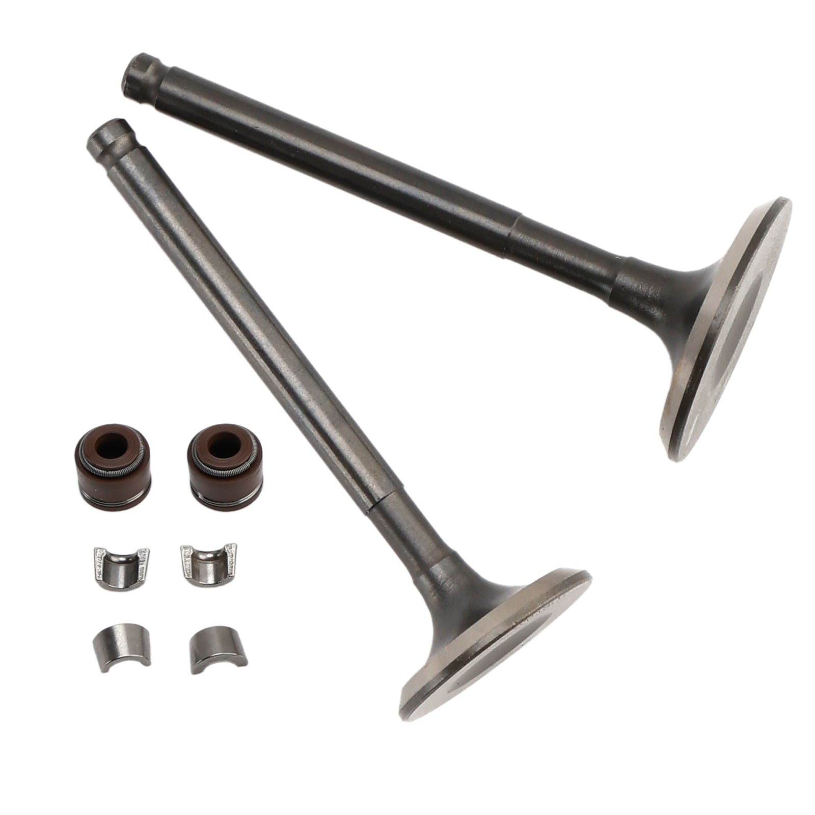 Set valvola di scarico ingresso 66MM per GY6 150CC 157QMJ JONWAY ROKETA BAJA SUNL