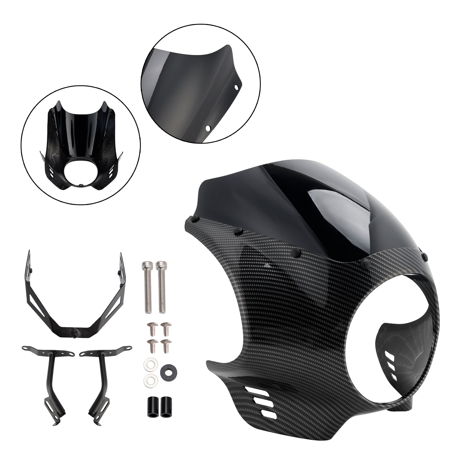 Parabrisas y carenado de faro para Yamaha XSR900 (2022-2025)