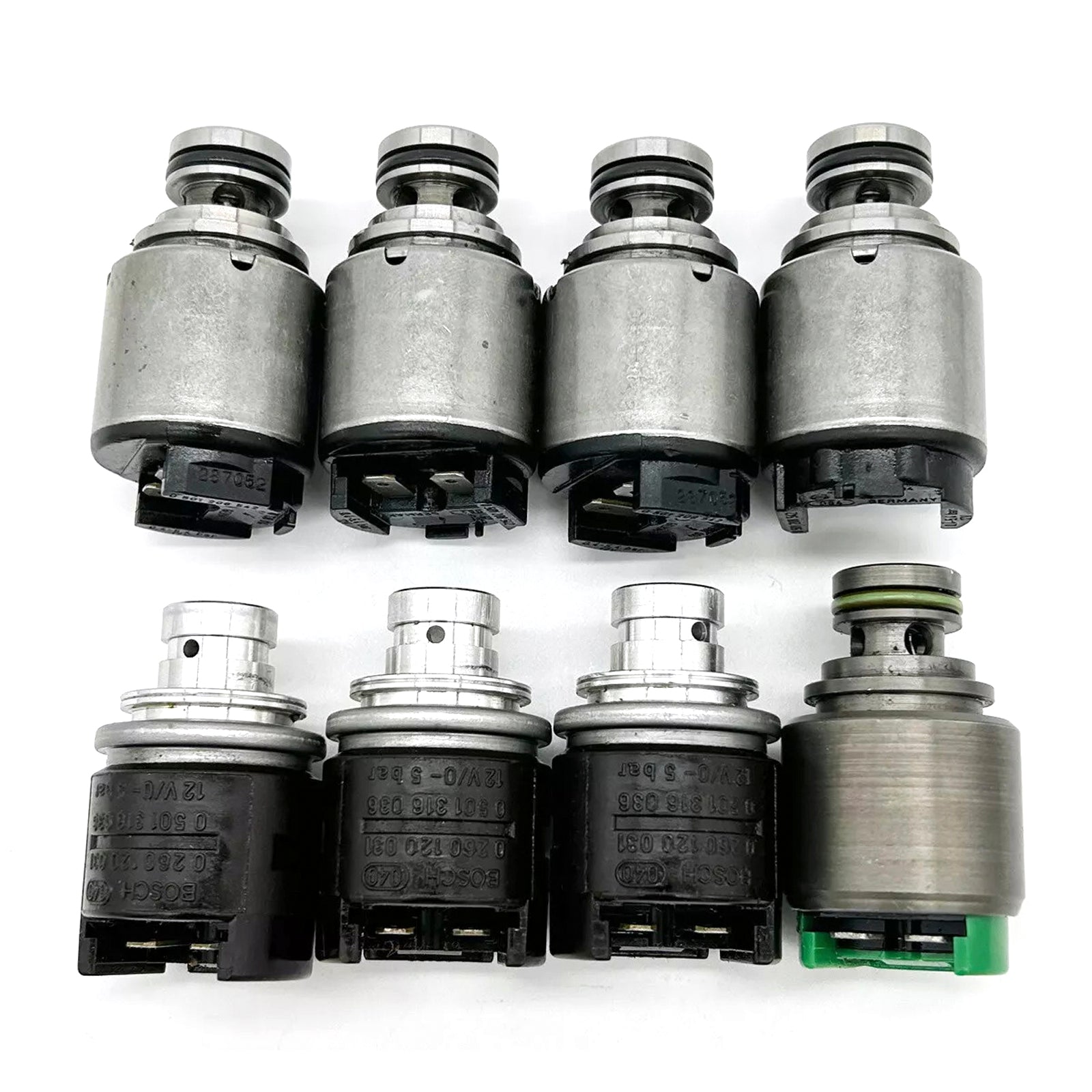 2000-2002 AUDI A8 V8 3.3L 4.2L V12 6.0L 5HP24 Jeu de solénoïdes de transmission 5HP24 5HP24A