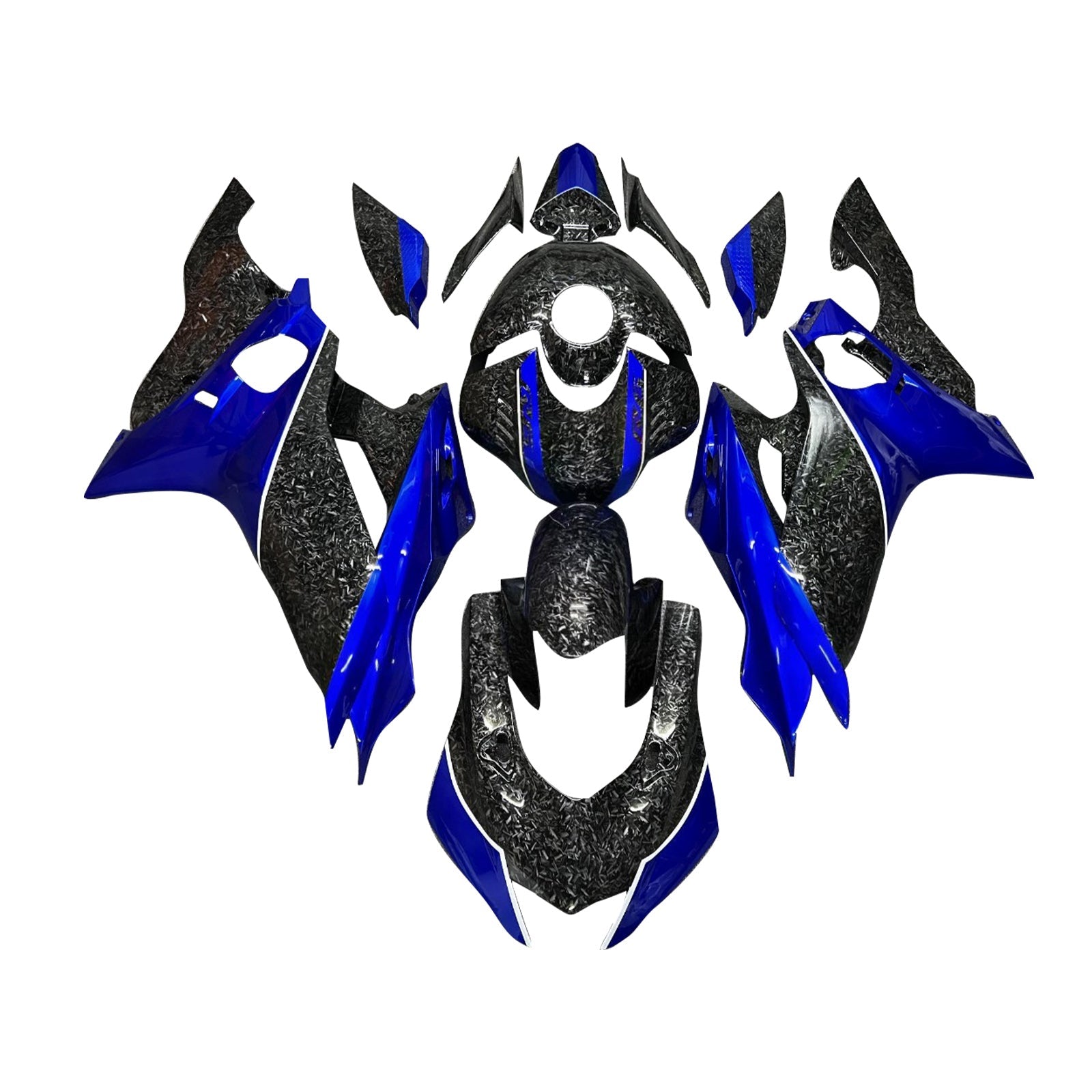 Kit de carénage injecté en plastique ABS pour Yamaha YZF-R6 2017-2023