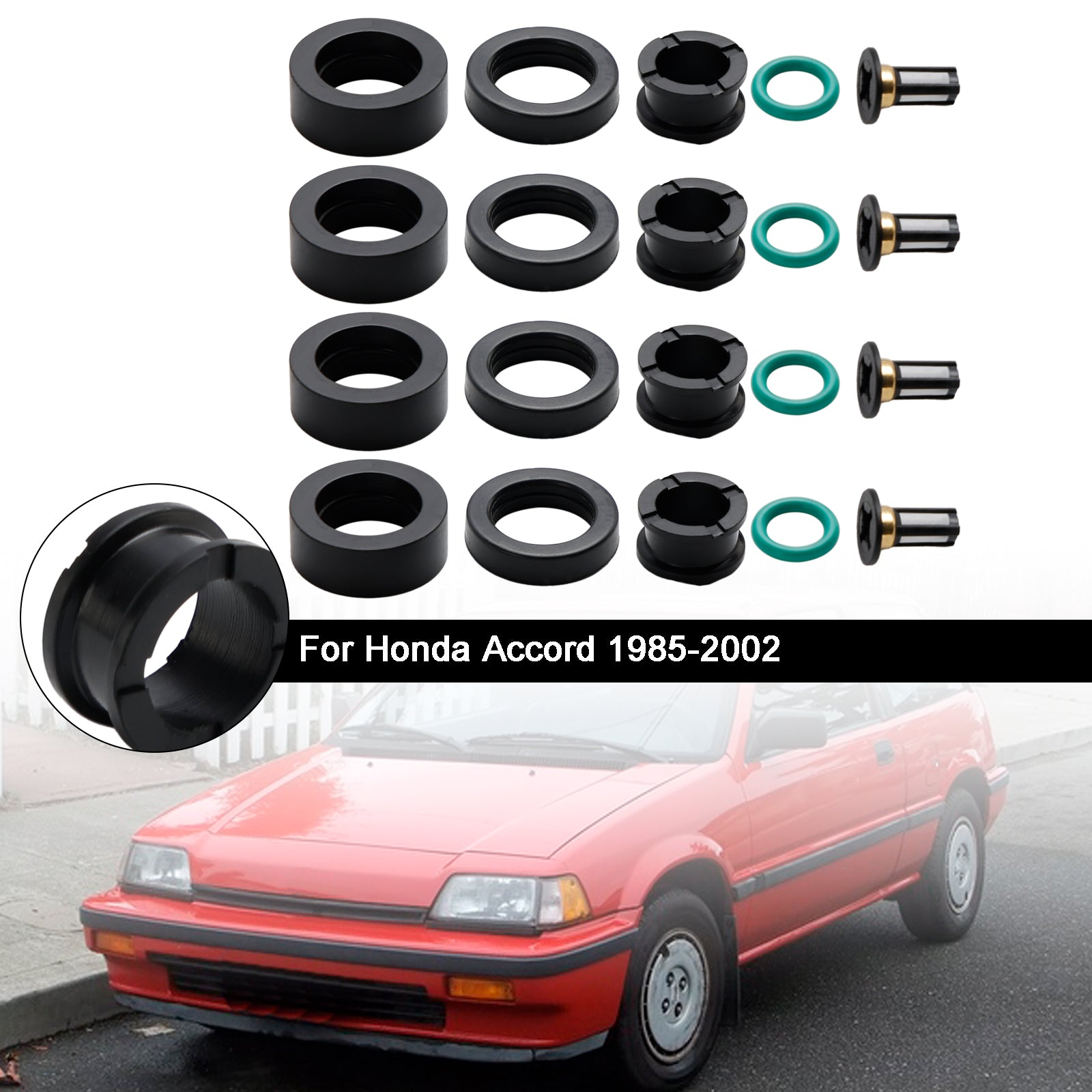 Reparación de funciones Inyector tóricos para el Acuerdo Honda 1985-2002 Civic CRX
