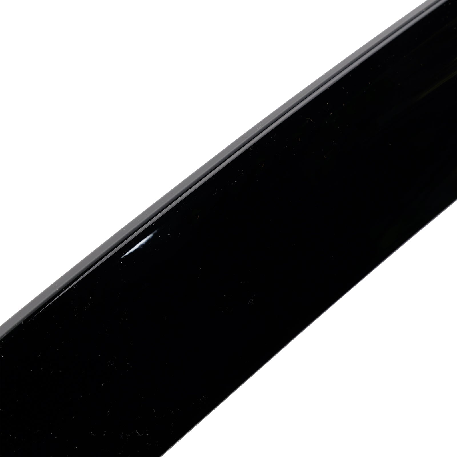 Spoiler posteriore nero lucido per Mercedes-Benz Classe E W212 2008-2016