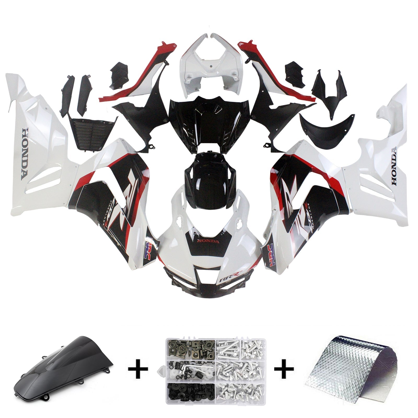 Komplet pomanjkanja, ki se vbrizga v ABS plastiko za Honda CBR1000RR-R 2020-2023