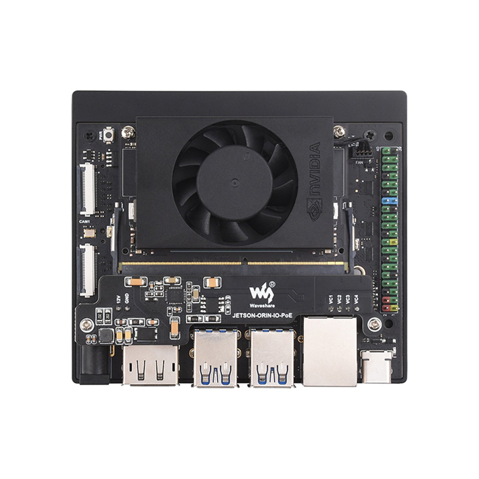 Carte d';extension d';alimentation Ethernet POE NVIDIA Jetson Orin Nano/NX 802.3af/at