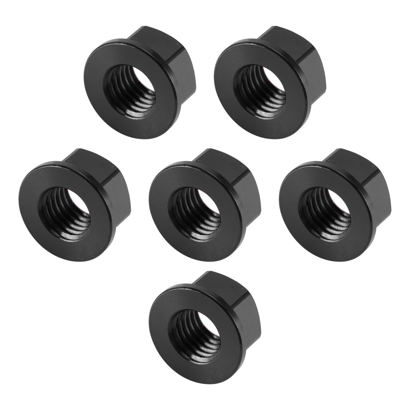 Kit d'écrous de pignon arrière M10x1,5 mm noir pour Aprilia RSV RSV4 1000R Factory 04-16