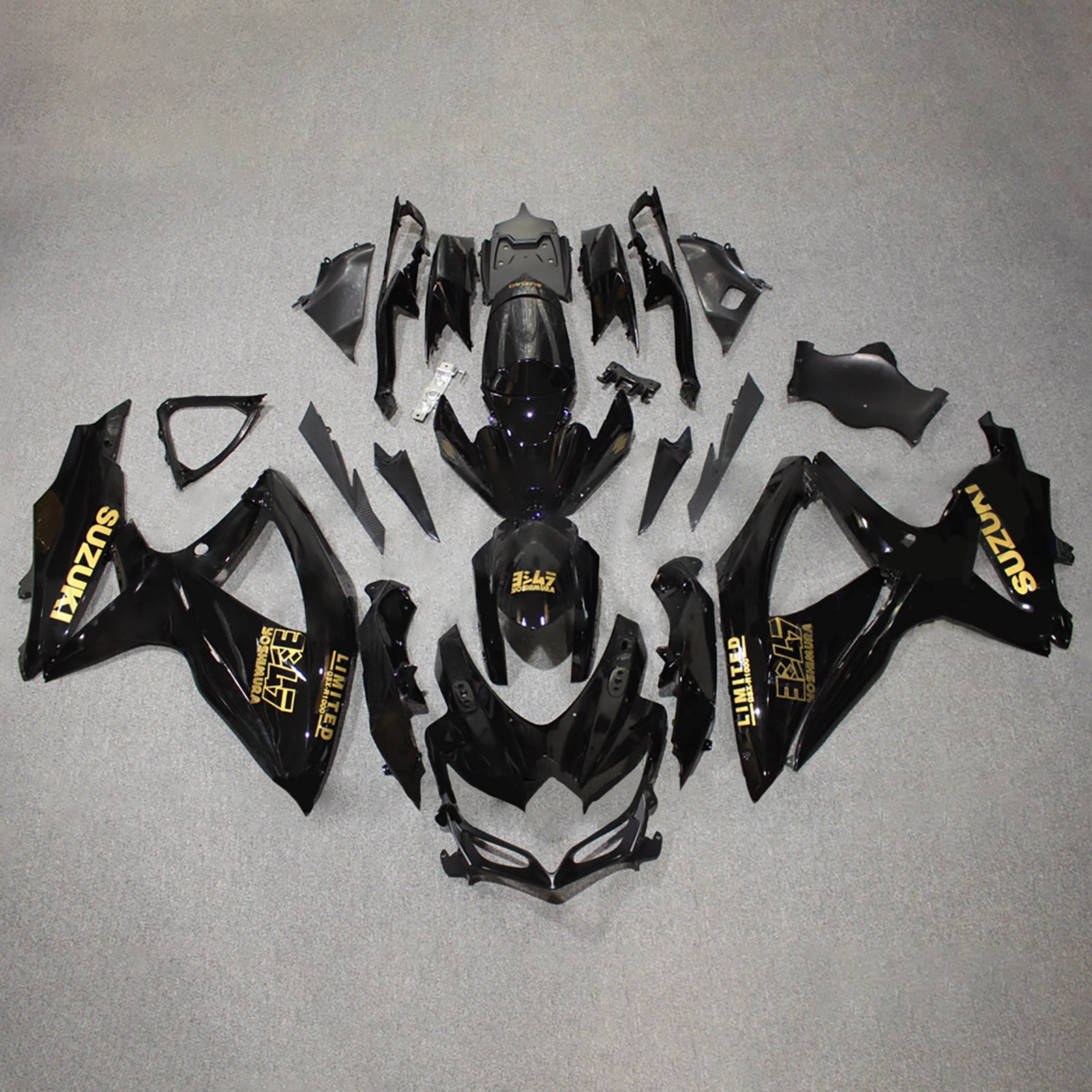 Kit carena iniettata in plastica ABS per Suzuki GSXR 600/750 2008-2010 K8