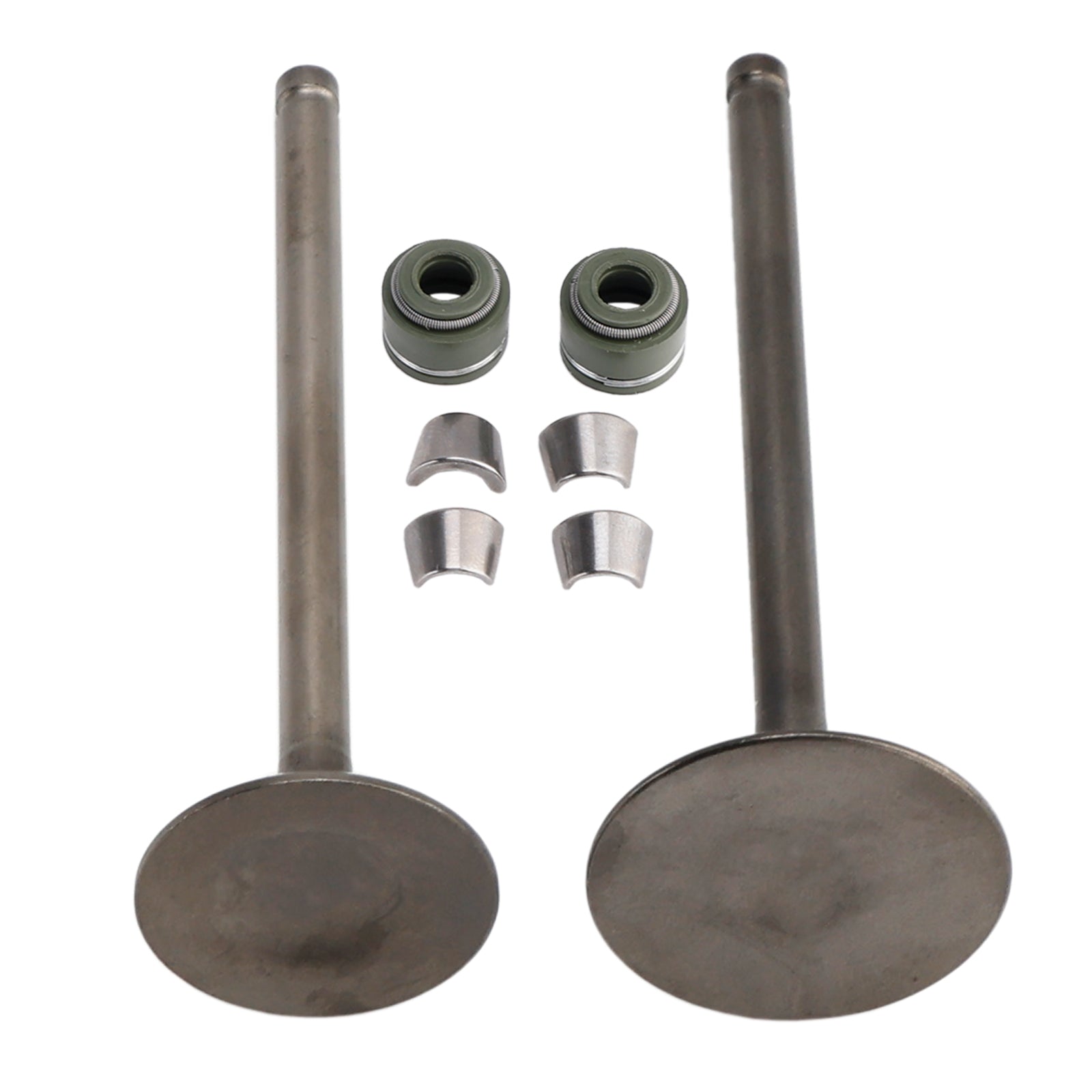 Conjunto de válvula de admisión y escape para moto de cross CG200 GS200, Mini Dirt Bike, ATV.