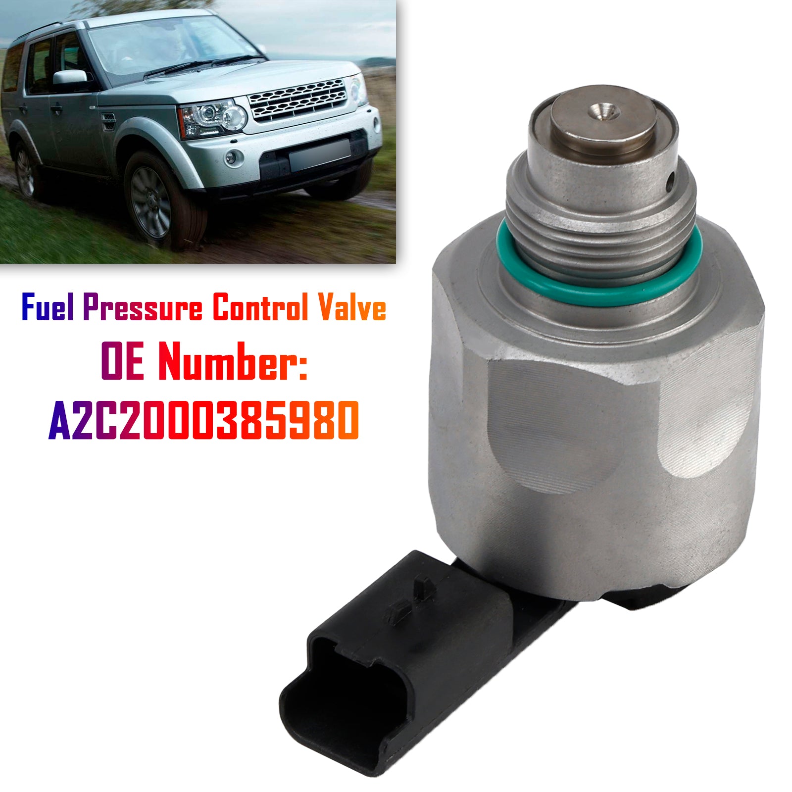 Vanne de régulation de pression de carburant A2C2000385980 pour Land Rover Discovery IV LA 2.7 TD (2009/09-2016/12)