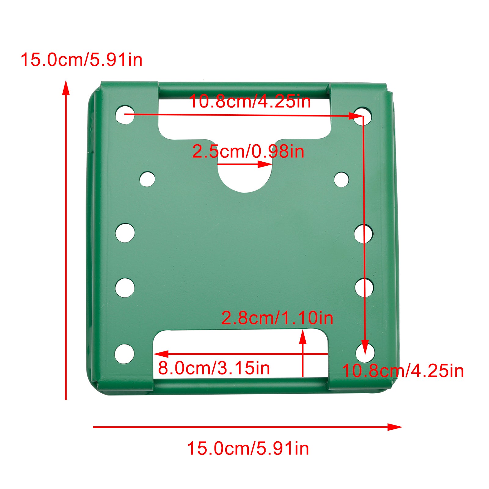 Pour John Deere ATU300 Adaptateur Support Récepteur Gps Montage PF81190 Vert