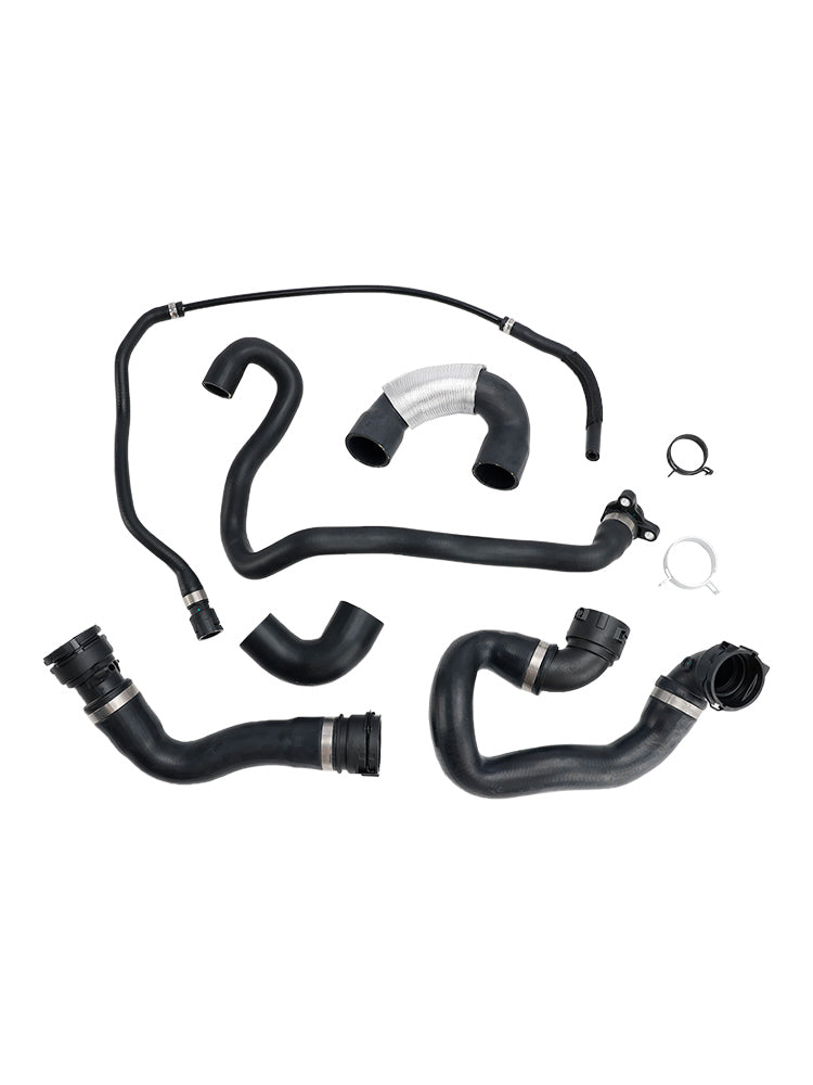 Kit de manguera de agua refrigerante para radiador, 6 uds., para BMW 135i 335i 335xi 2007-2010