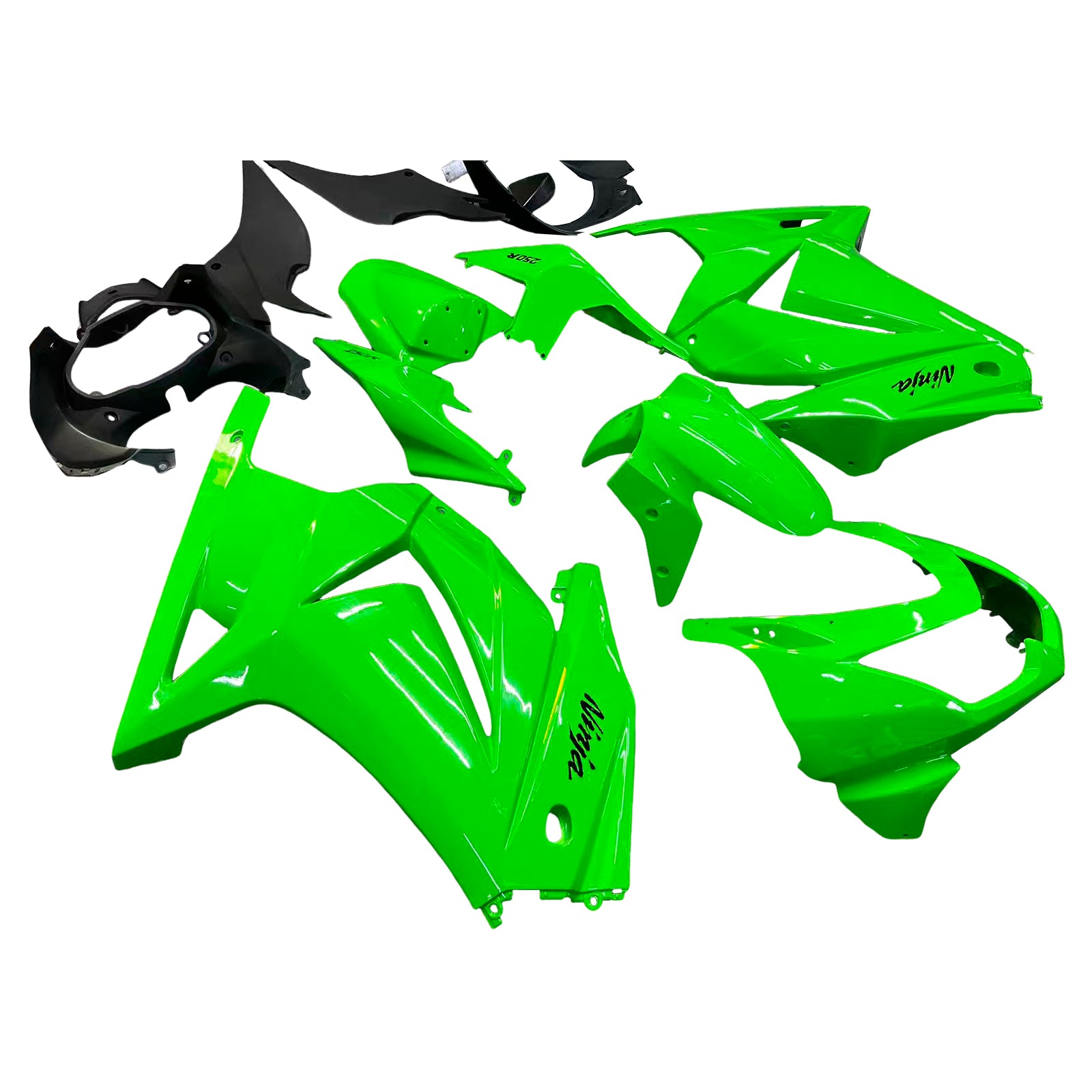 ABS plastični komplet za Kawasaki EX250 Ninja250R 2008-2012