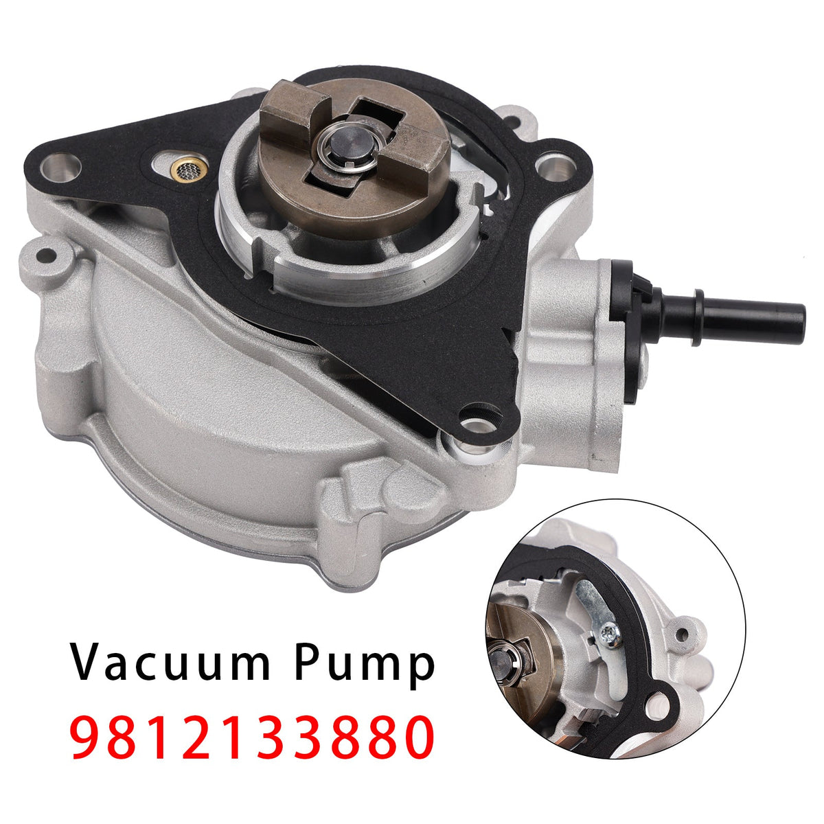 Pompe à vide de frein 9812133880 pour Vauxhall Peugeot Citroën DS 1.2 essence