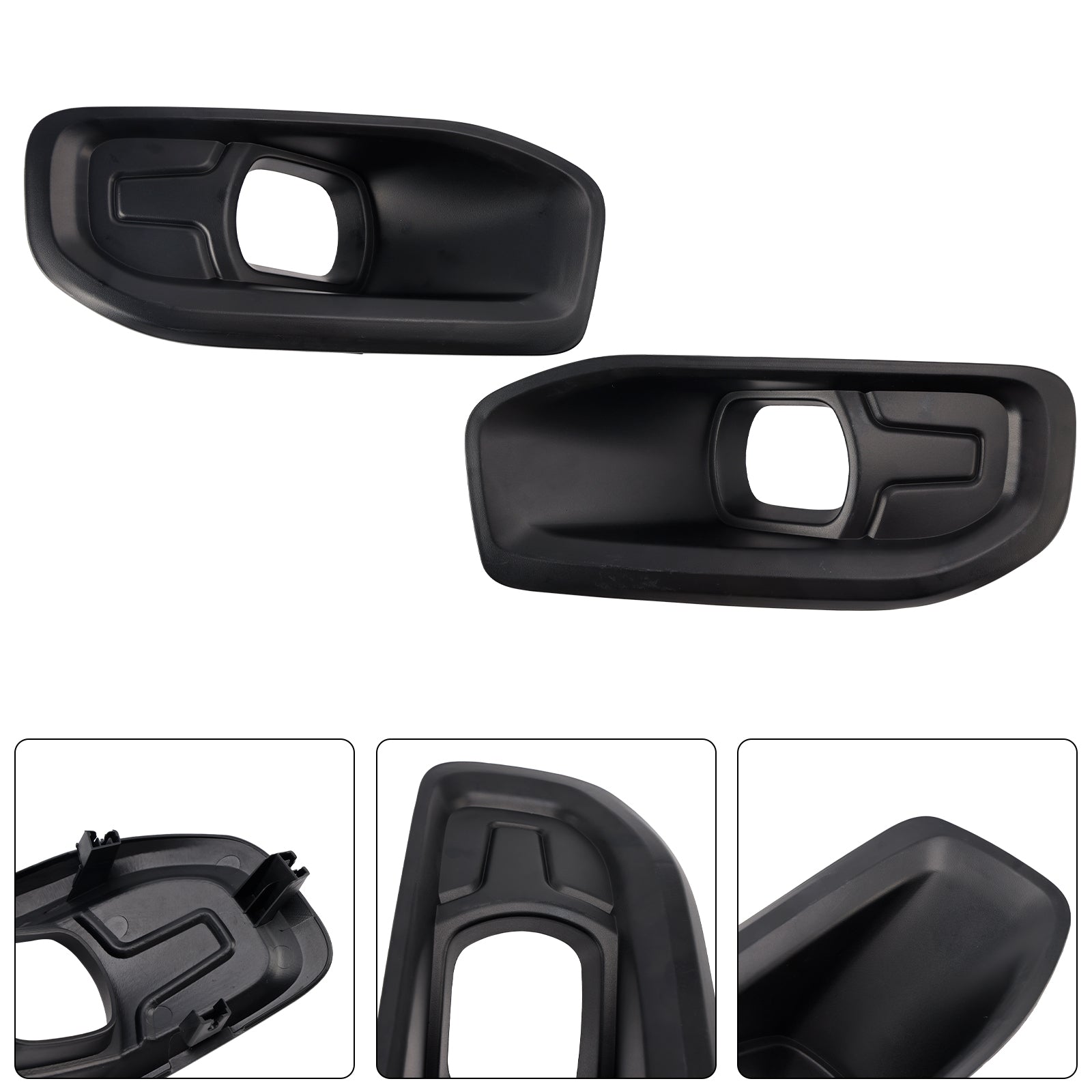 Paire de garnitures de phares antibrouillard pour Ram 2500 et 3500 2019-2024 (68449341AA)