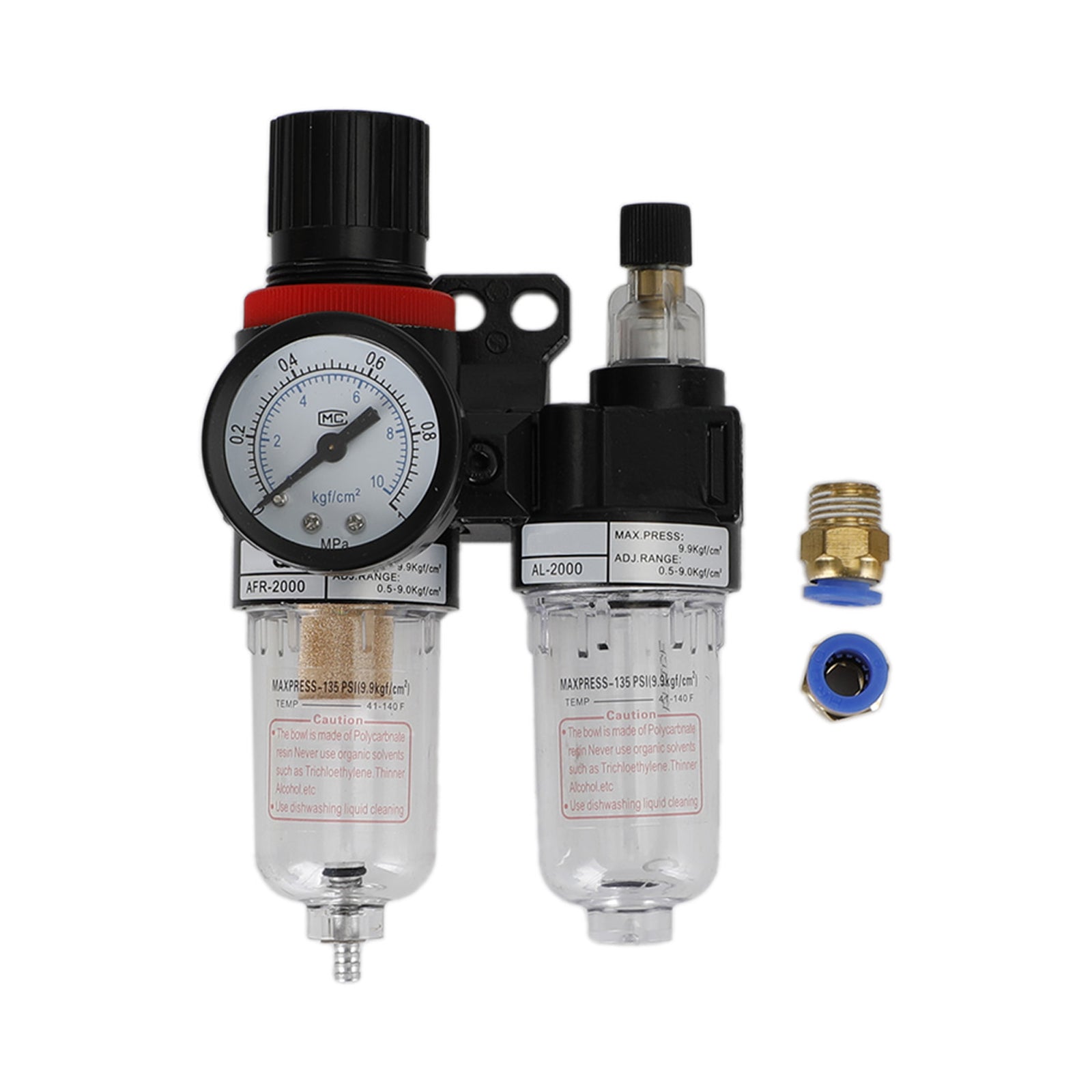 Zawór regulacyjny ciśnienia źródła powietrza AFC2000 z filtrem powietrza