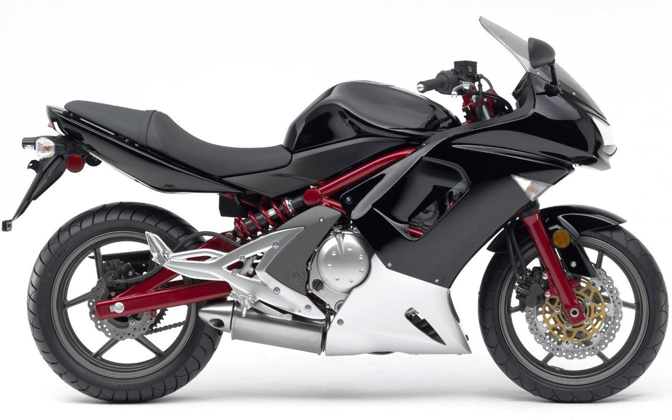 Kit de carénage par injection, carrosserie en plastique ABS, compatible avec Kawasaki ER6F/Ninja650 2006-2008