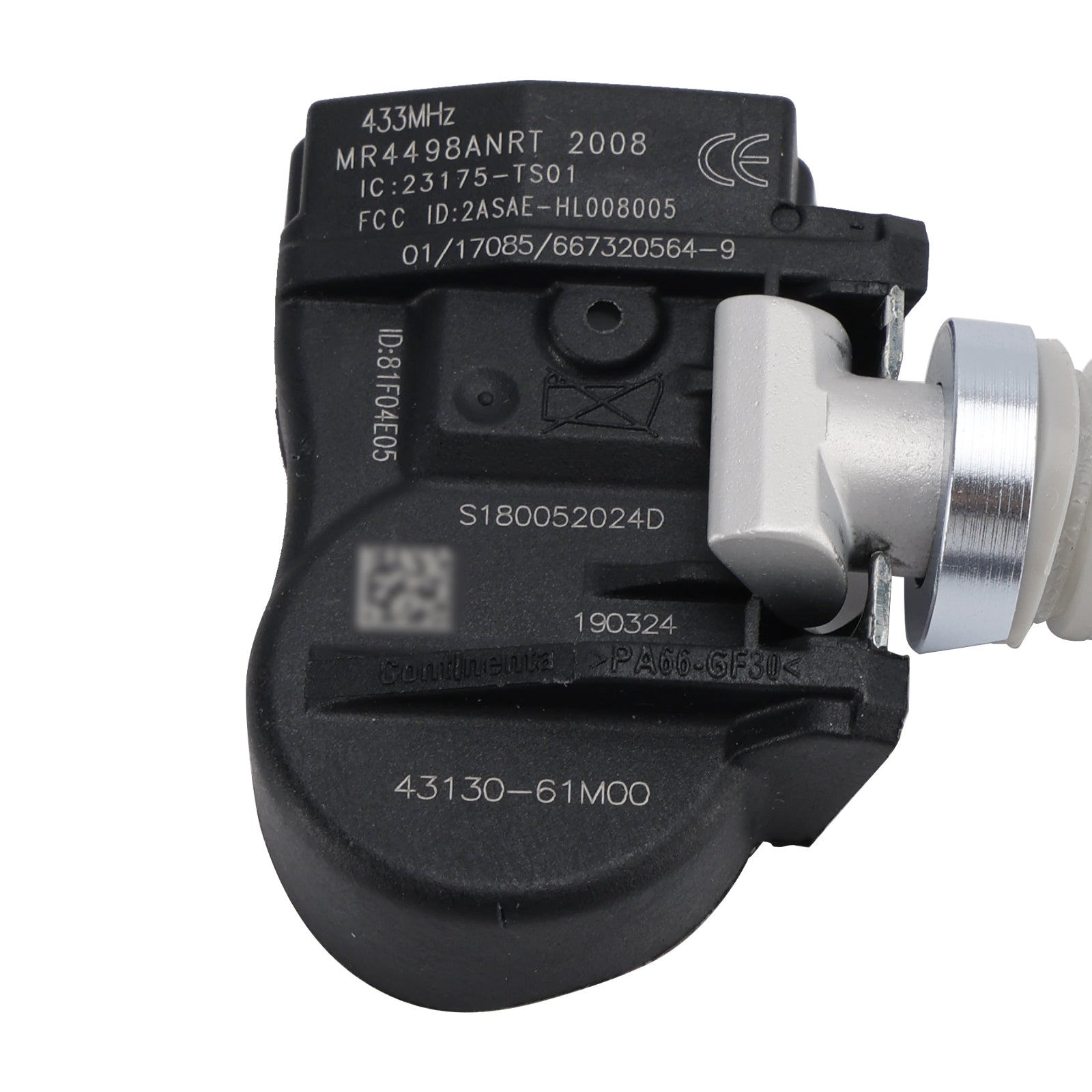 TPMS bandenspanningsensor 4313961M00 voor Fiat Sedici, Suzuki Alto, Baleno en Swift