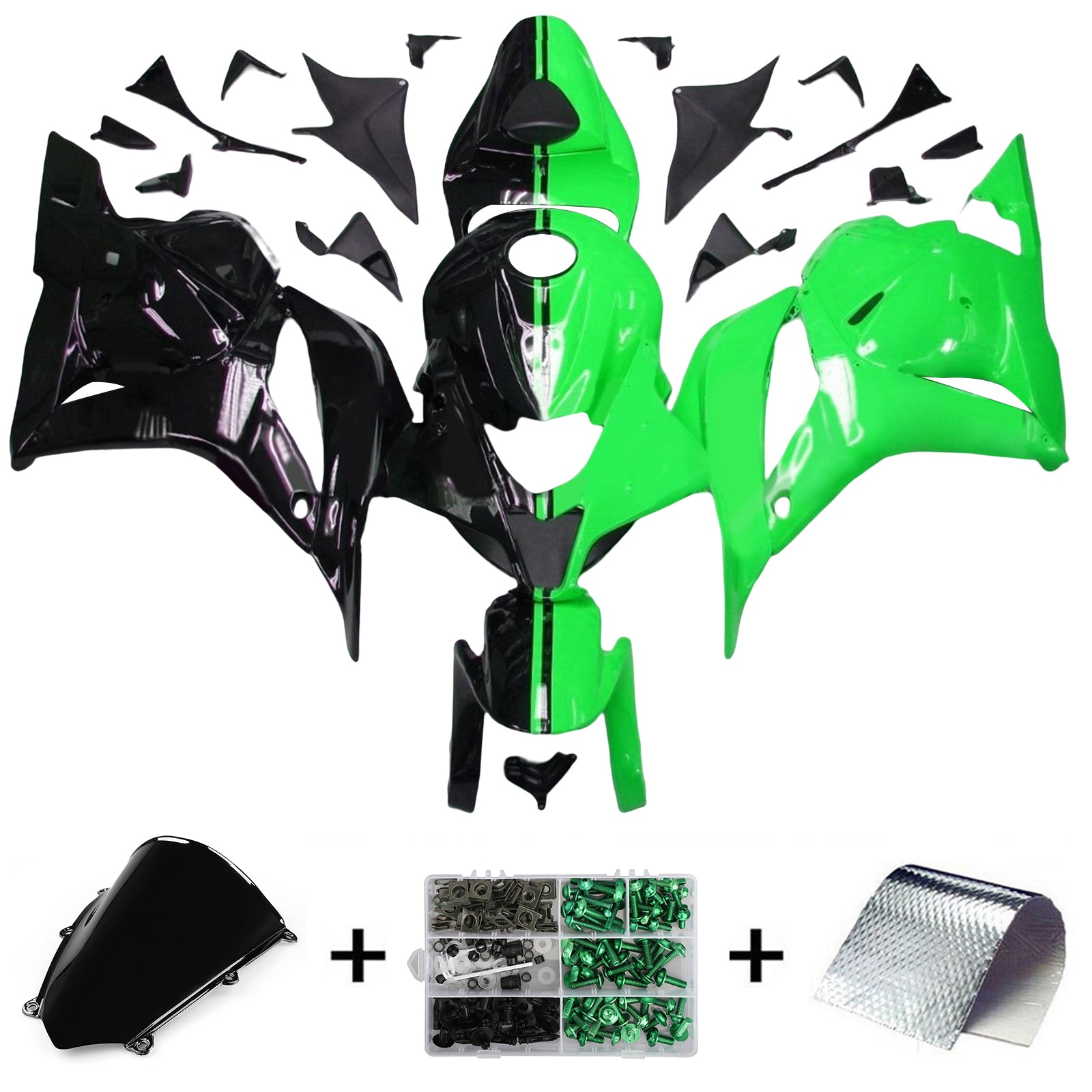 Kit de carénage à injection en plastique ABS pour Honda CBR600RR 2009-2012 F5