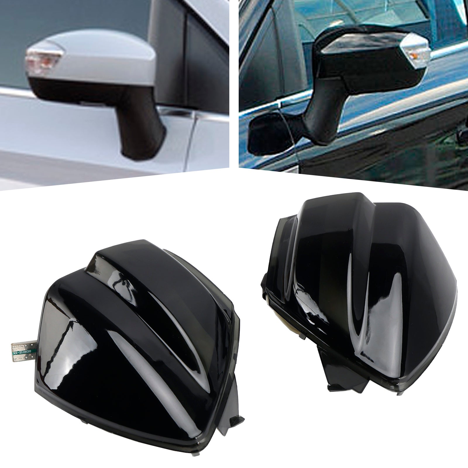 Set van 2 dynamische indicatoren voor laterale spiegels, voor Ford S-MAX C-MAX 08-12