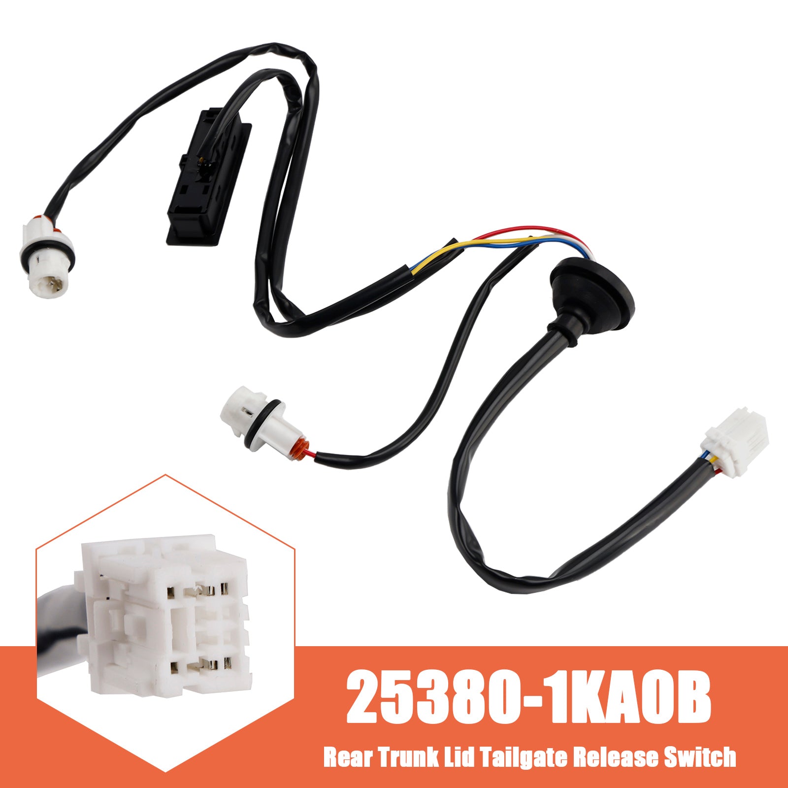 Interrupteur d'ouverture du hayon arrière pour Nissan Juke 2011-2015 25380-1KA0B