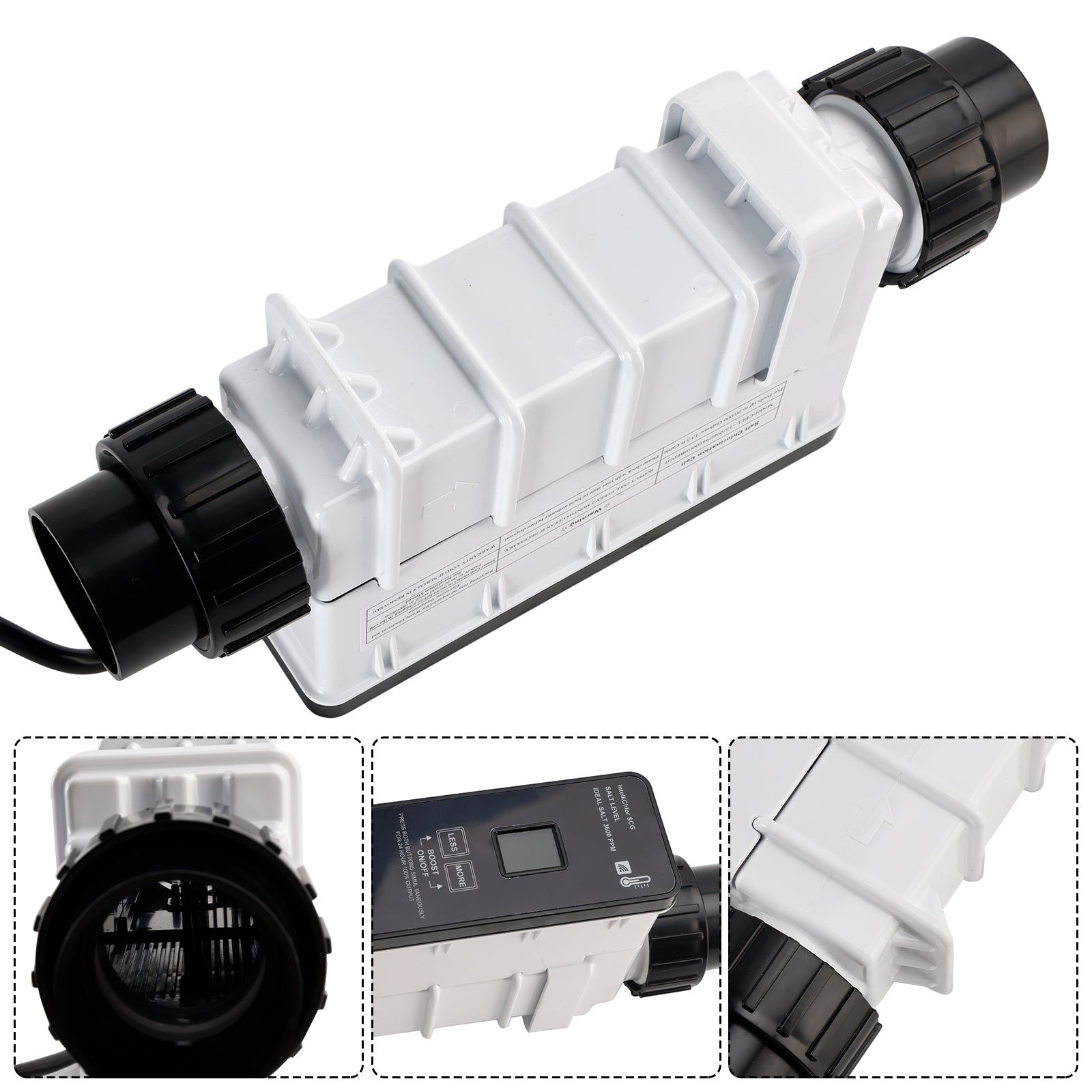 Sel Chloter IC20 EC-520554 para 20 000 galones de piscina de agua salada