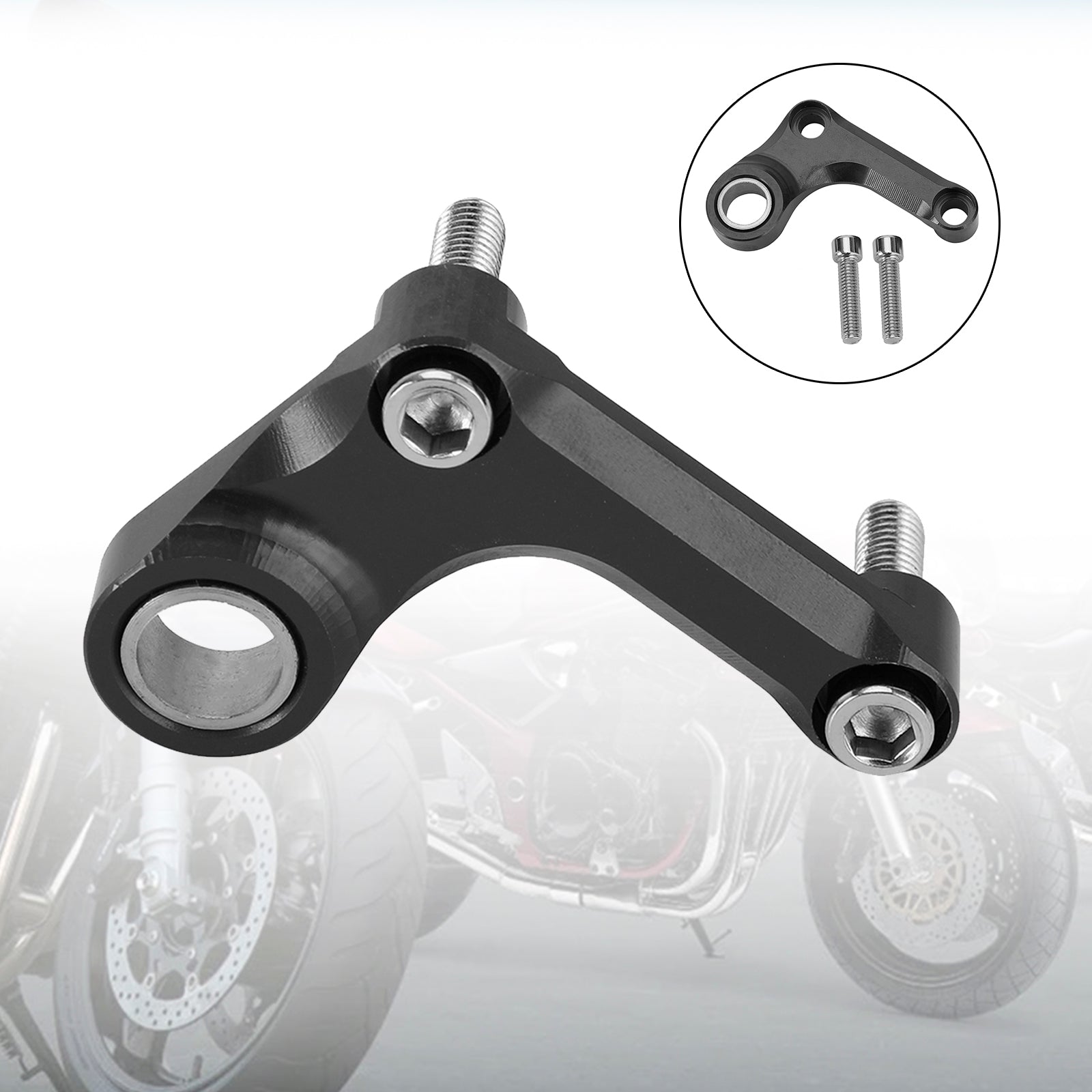 Stabilisateur De Changement De Vitesse Aluminum Noir Pour Tr Daytona 675/R 765