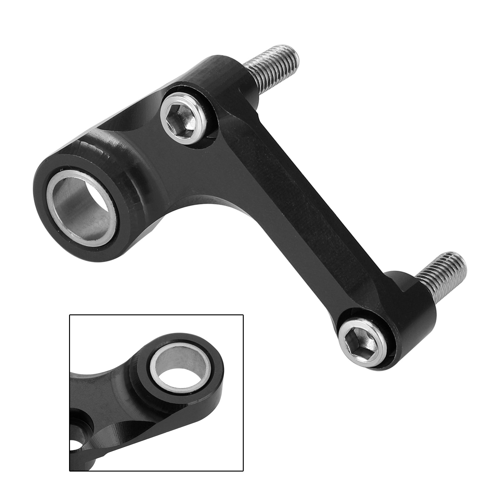 Stabilisateur De Changement De Vitesse Aluminum Noir Pour Tr Daytona 675/R 765