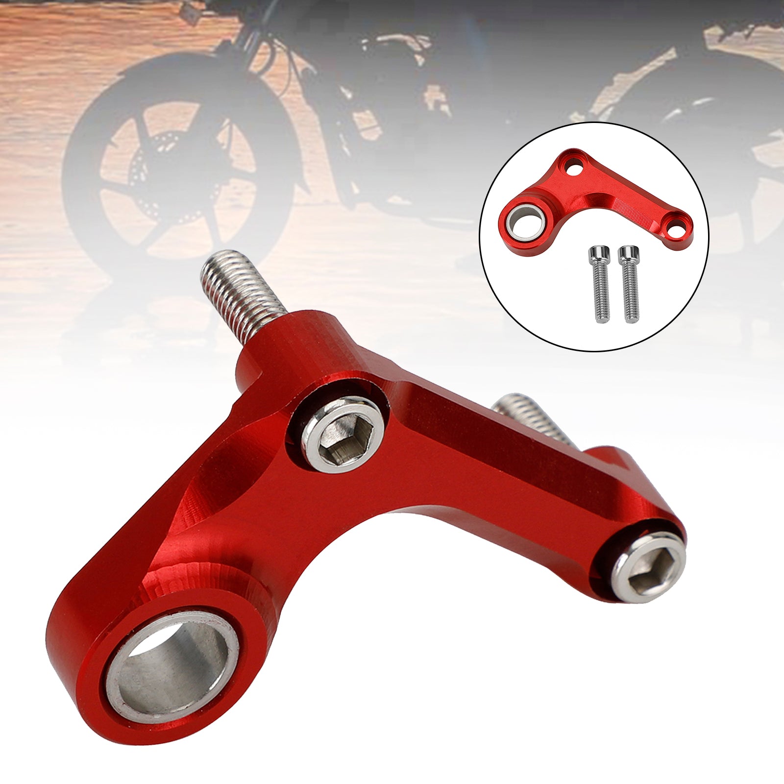 Stabilisateur De Changement De Vitesse Aluminum Rouge Pour Tr Daytona 675/R 765