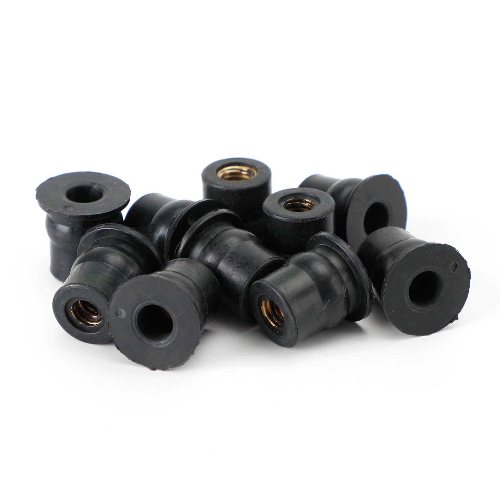 10x écrou en caoutchouc M6 amortisseur de vibrations fixation de revêtement 6mm