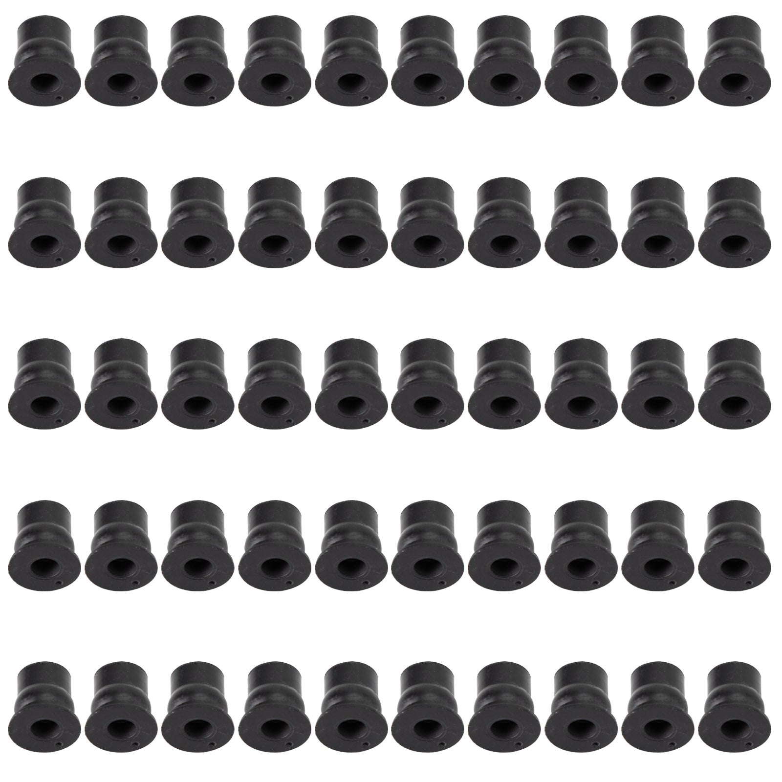 50x écrou en caoutchouc M6 amortisseur de vibrations fixation de revêtement 6mm