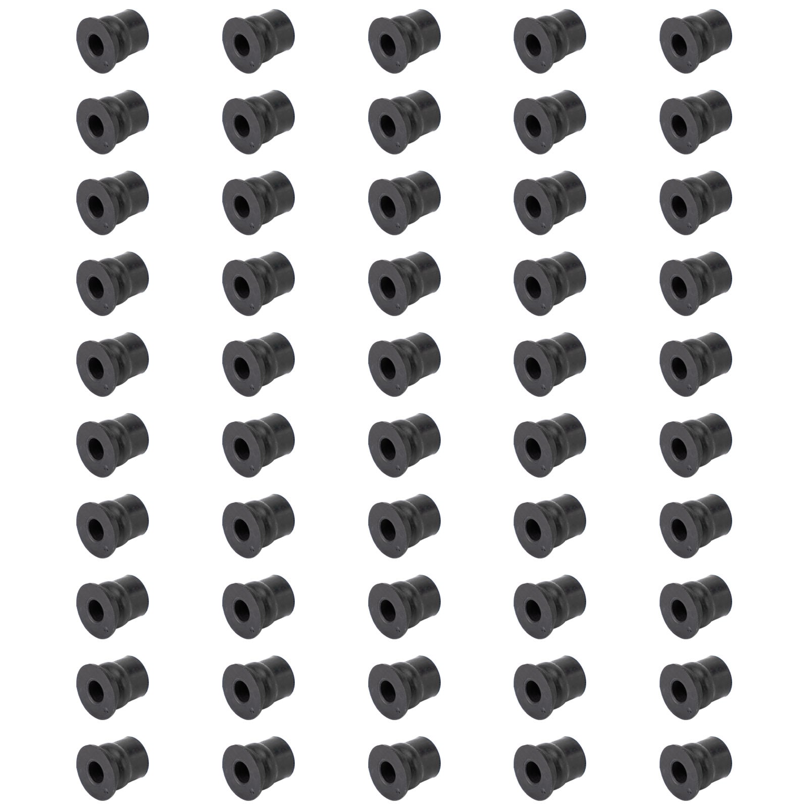 50x écrou en caoutchouc M6 amortisseur de vibrations fixation de revêtement 6mm
