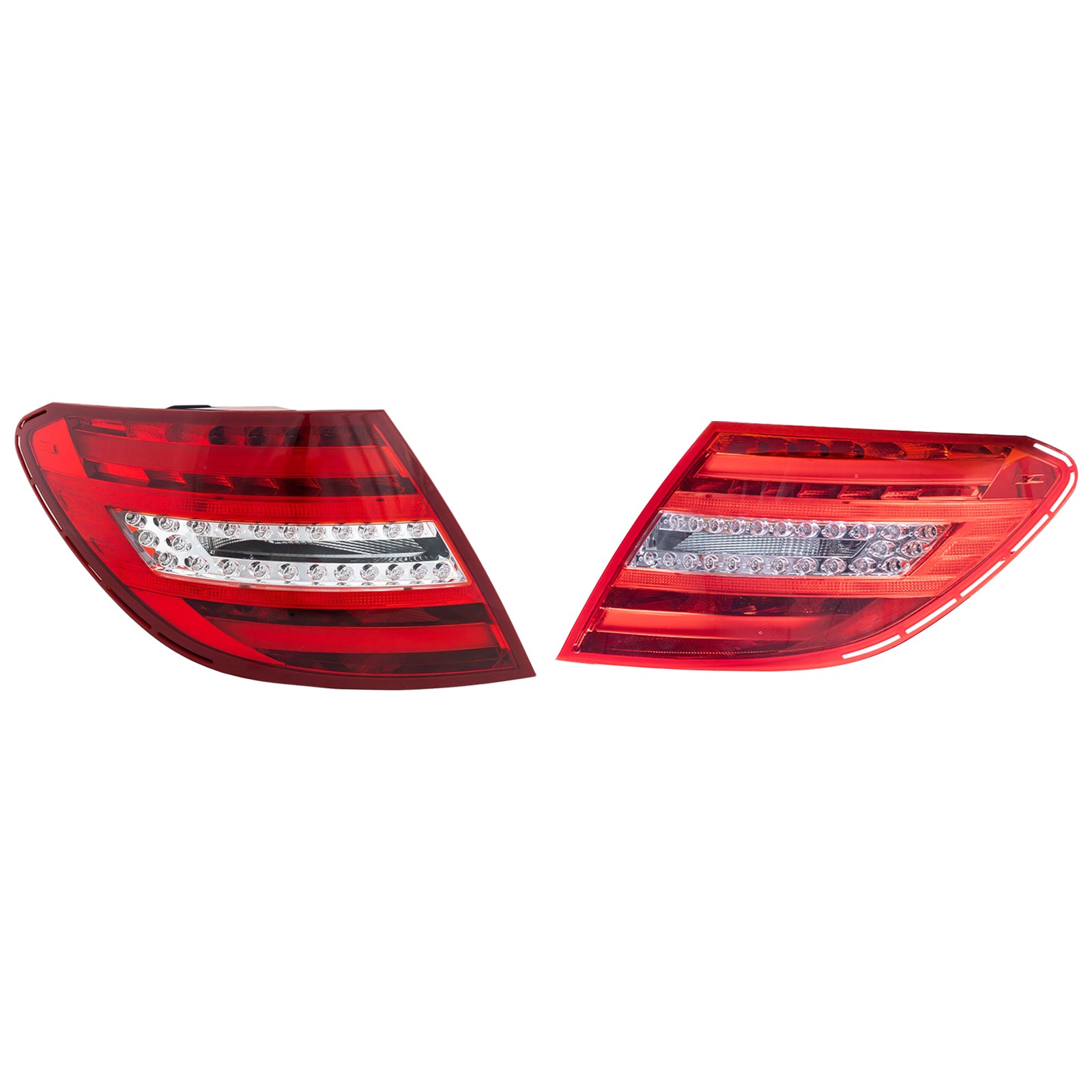 L+R Tail Light Rear Lamp 2049060603/4 Pour Benz W204 C250 C300 C350 C63 11-2014