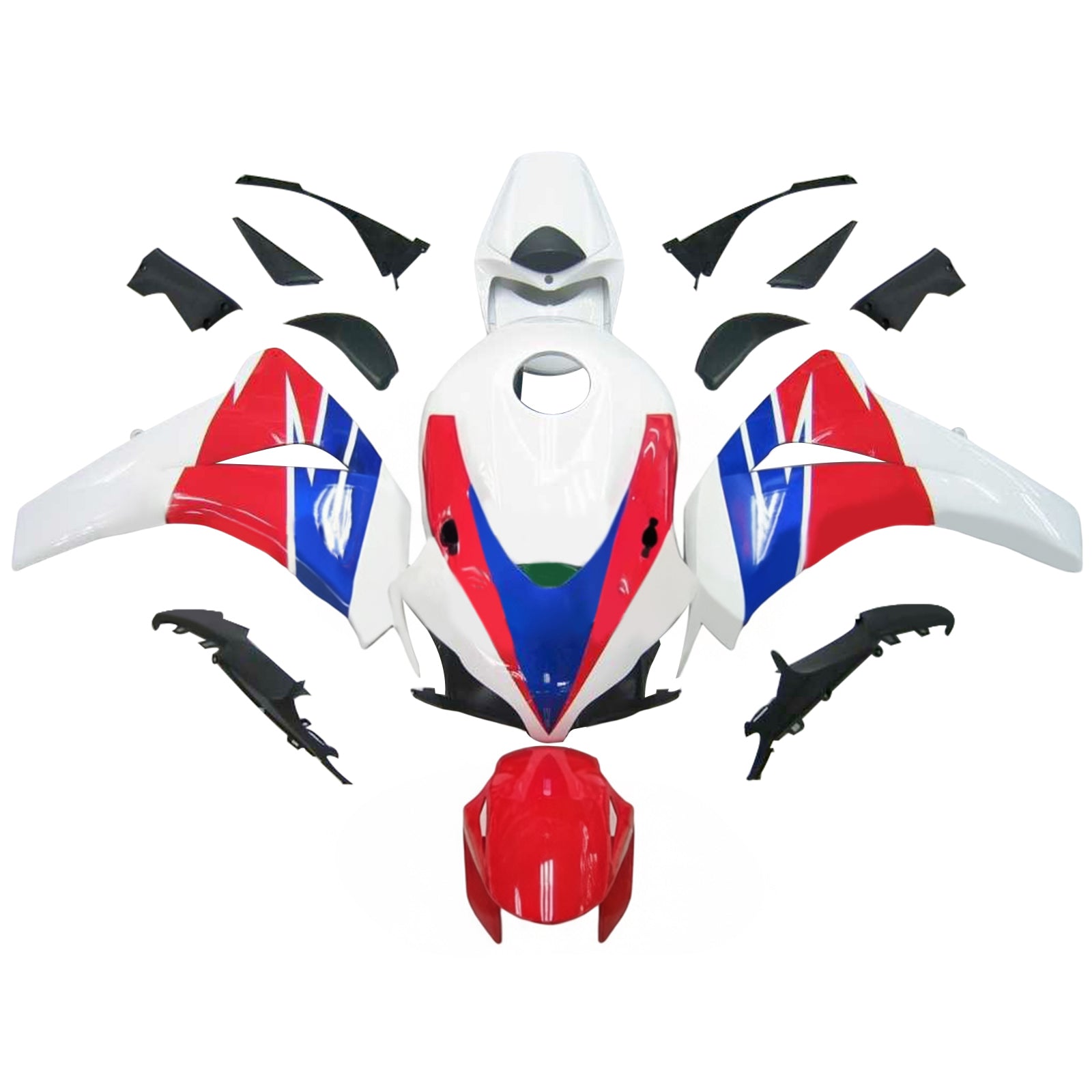 Kit de carénage injecté en plastique ABS pour Honda CBR1000RR 2008-2011