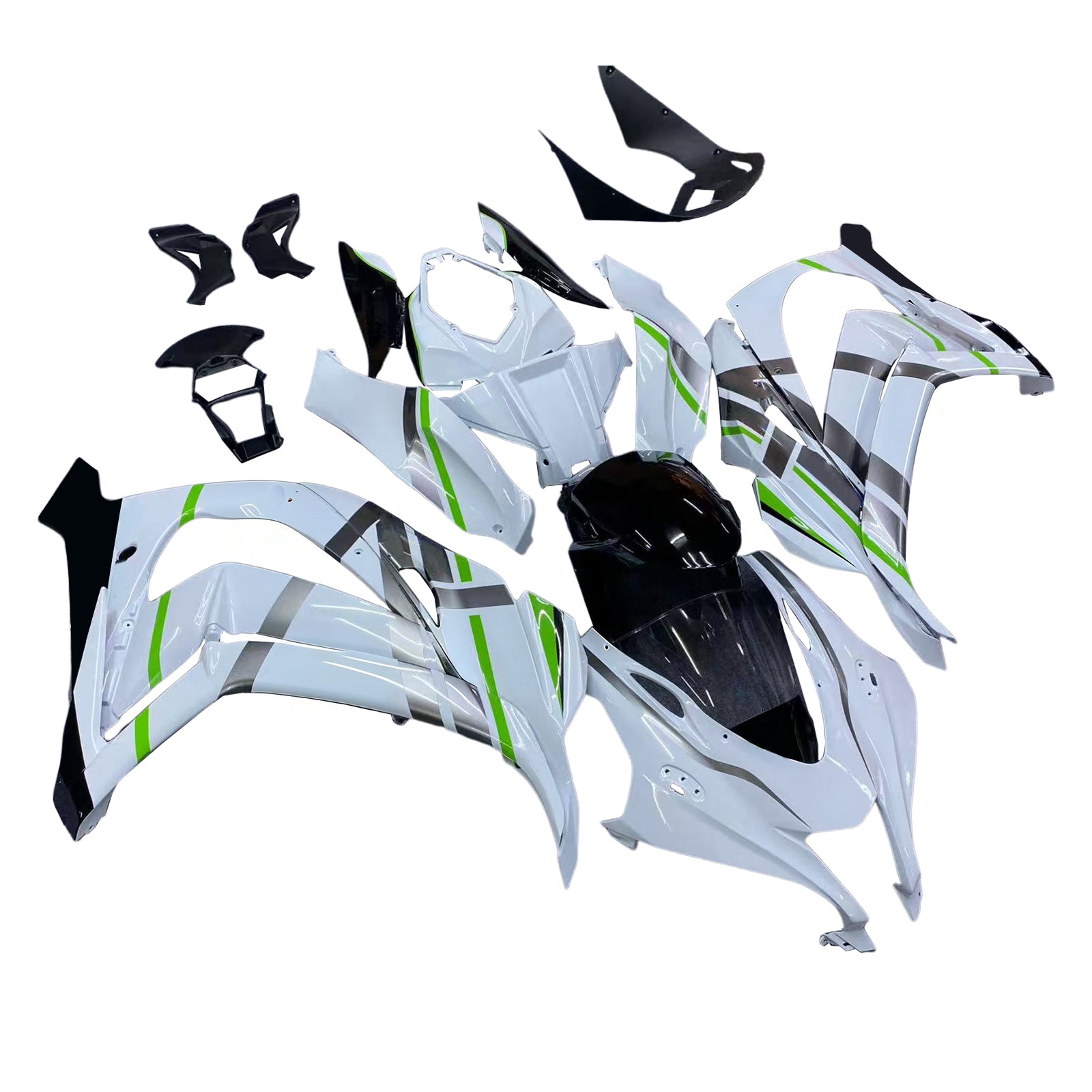 Kit de carénage injecté en plastique ABS pour Kawasaki ZX10R 2016-2020