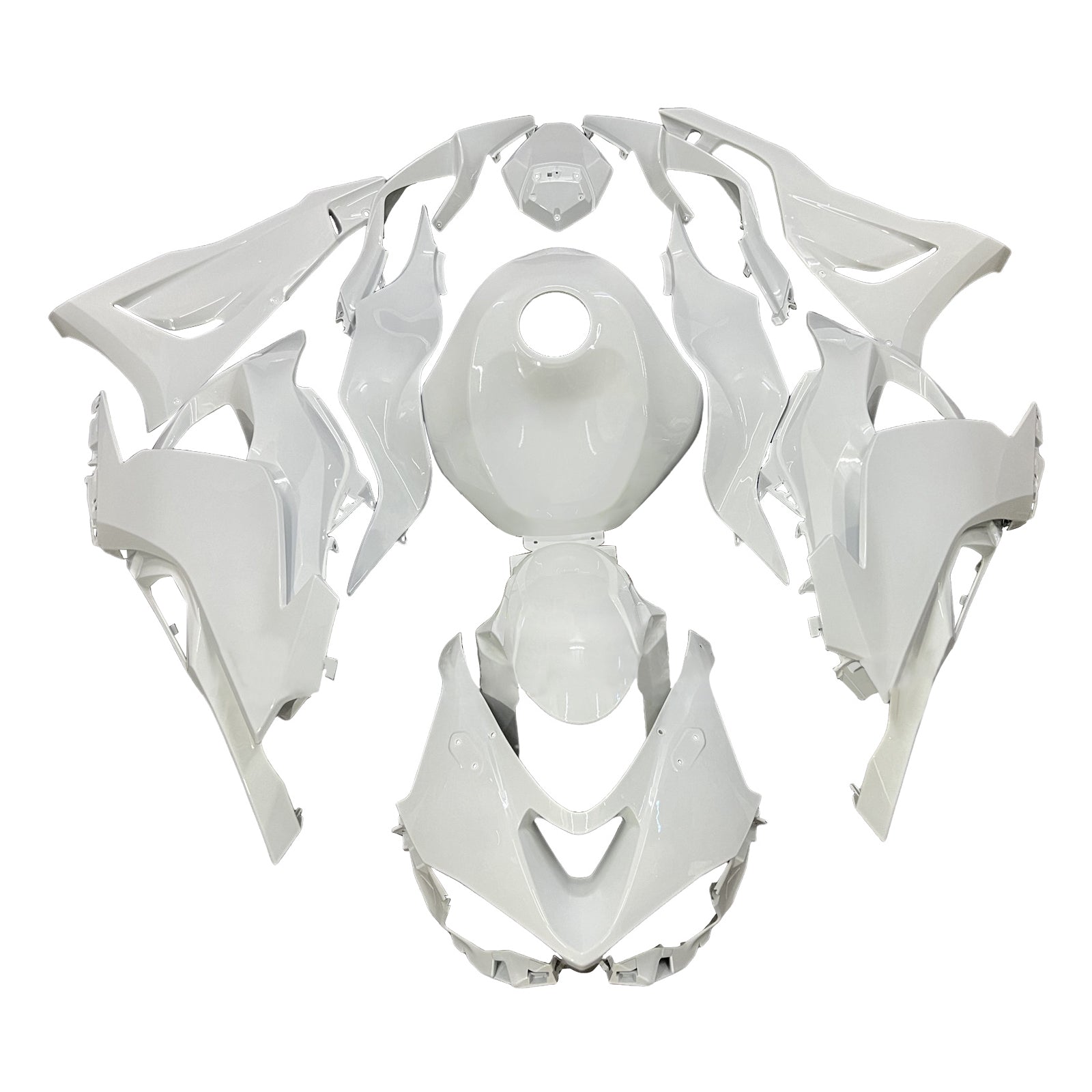 Kit di carenatura a iniezione, corpo di plastica ABS per Kawasaki ZX-6R 2024-2025