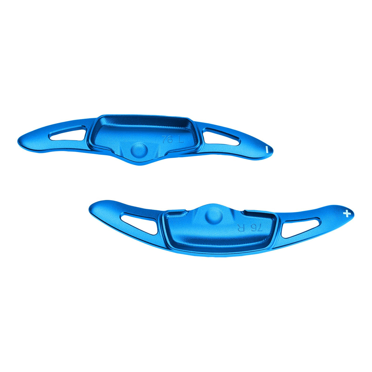 Palettes de changement de vitesse au volant pour Kia K9 2020-2024, en aluminium bleu