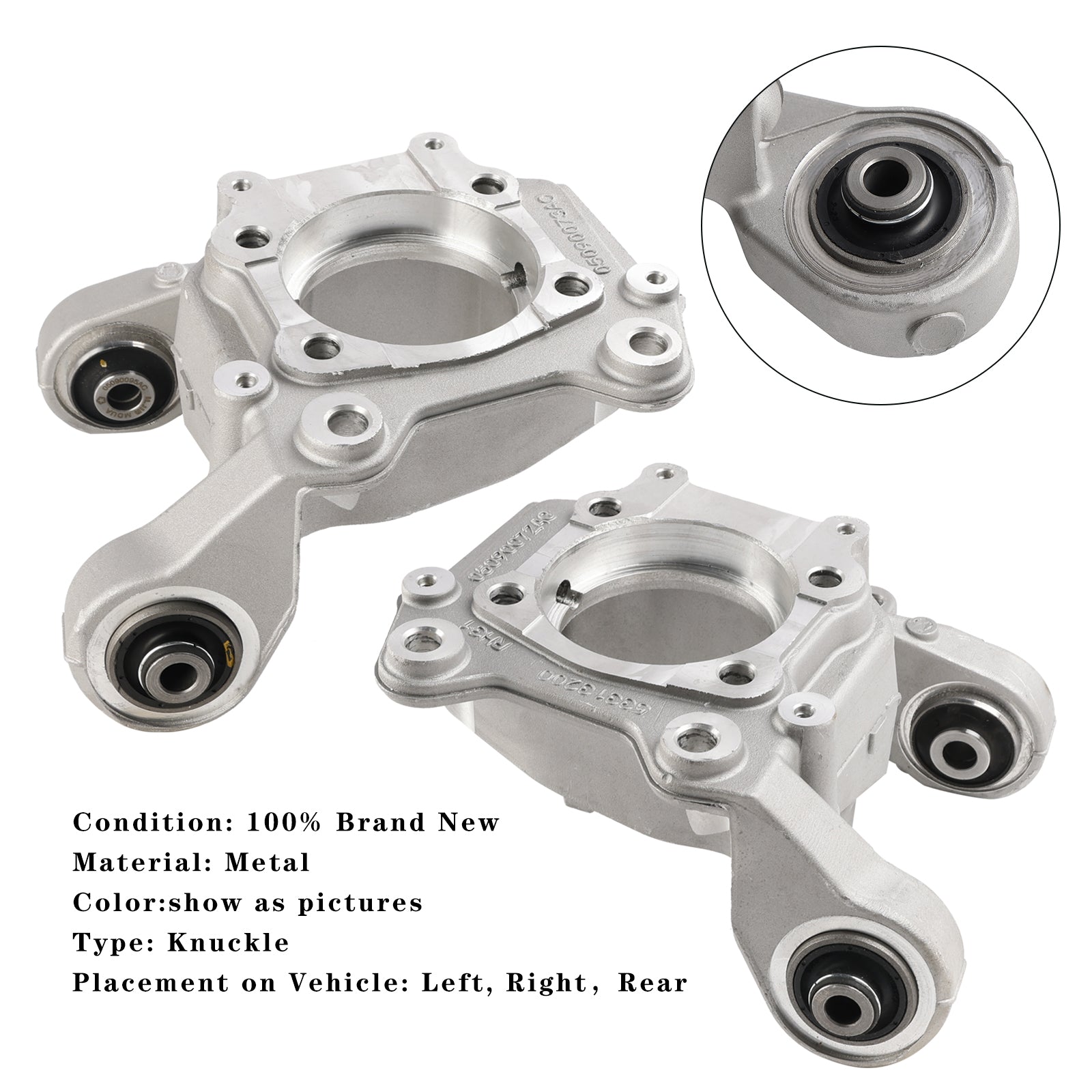 Achter links + rechts ophangingsknokkel 5090073AE voor Jeep Cherokee 2014-2018
