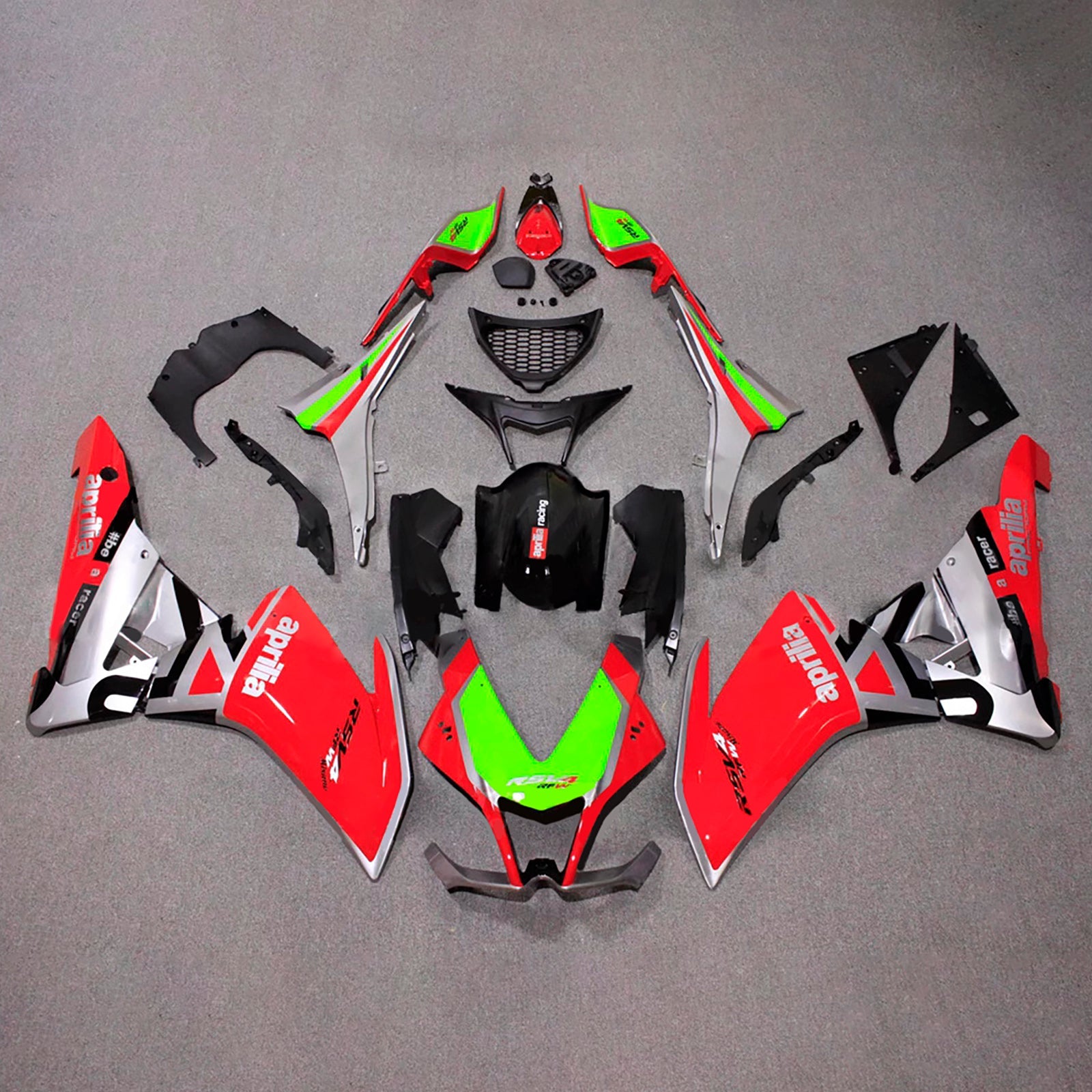 Kit de carénage d'injection Aprilia RSV4 1000 2009-2015 Carrosserie Plastique ABS