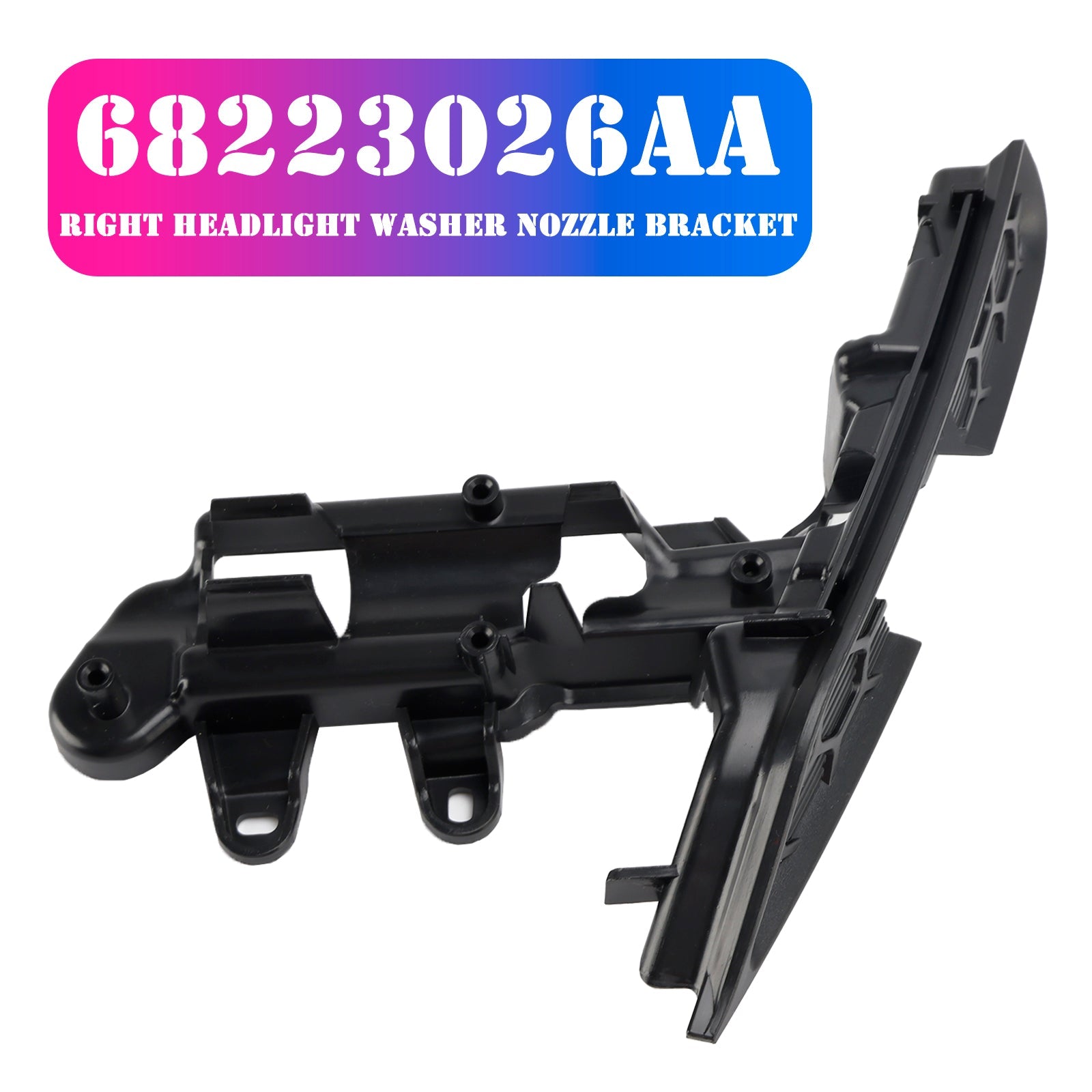 Support de gicleur de lave-phare droit pour Jeep Grand Cherokee 14-17 68223026AA