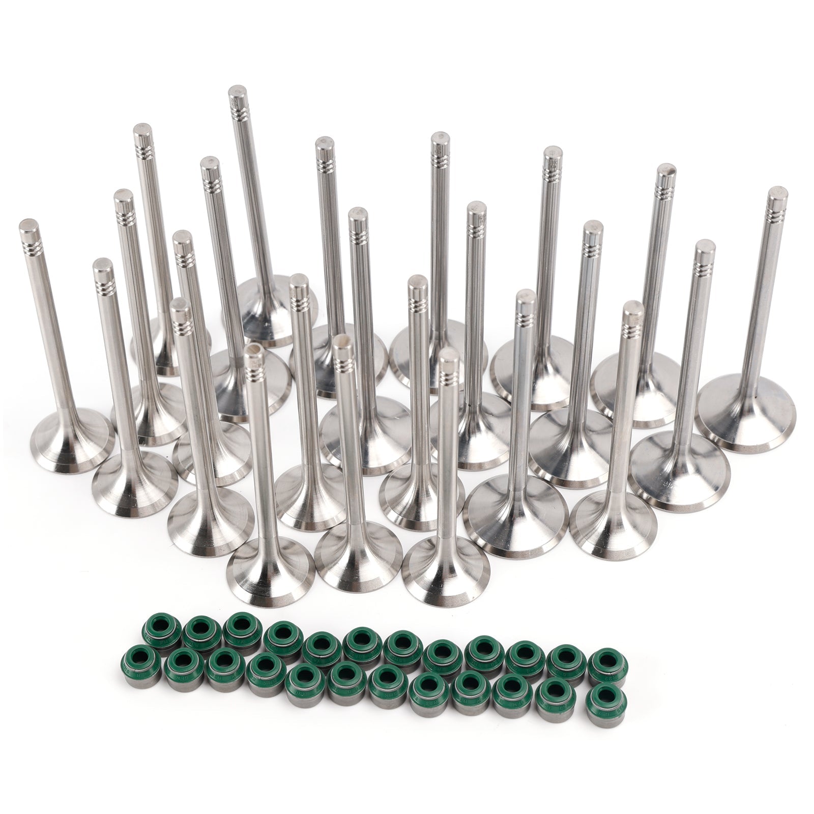 Kit valvola di scarico aspirazione 24 pezzi 06E109601E per Audi A4 A5 A6 A7 A8 Q5 Q7 3.0T