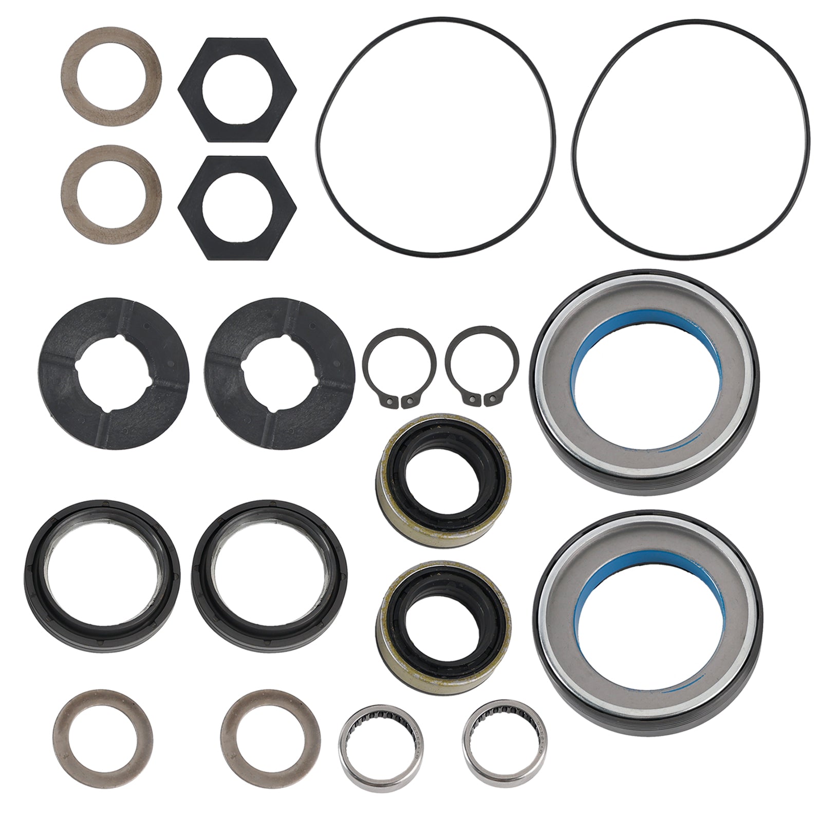 Kit di giunto per assi anteriori e rondella di arresto per Ford Super Duty Excursion F250 F350 F450 F550 1998-2004