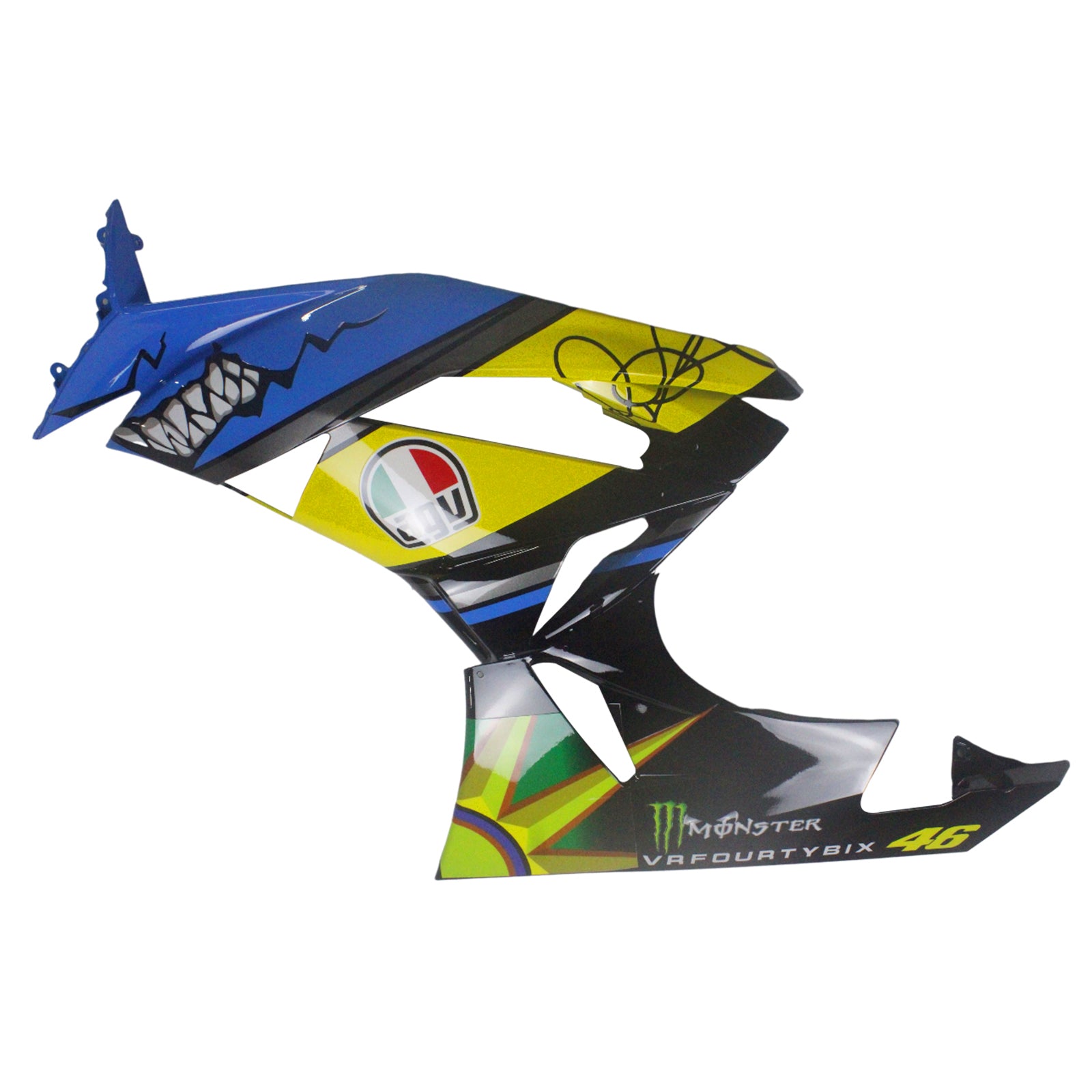 Vbrizgavanje kompleta za karoserijo plastični abs, ki je primeren za Kawasaki ZX6R 636 2009-2012